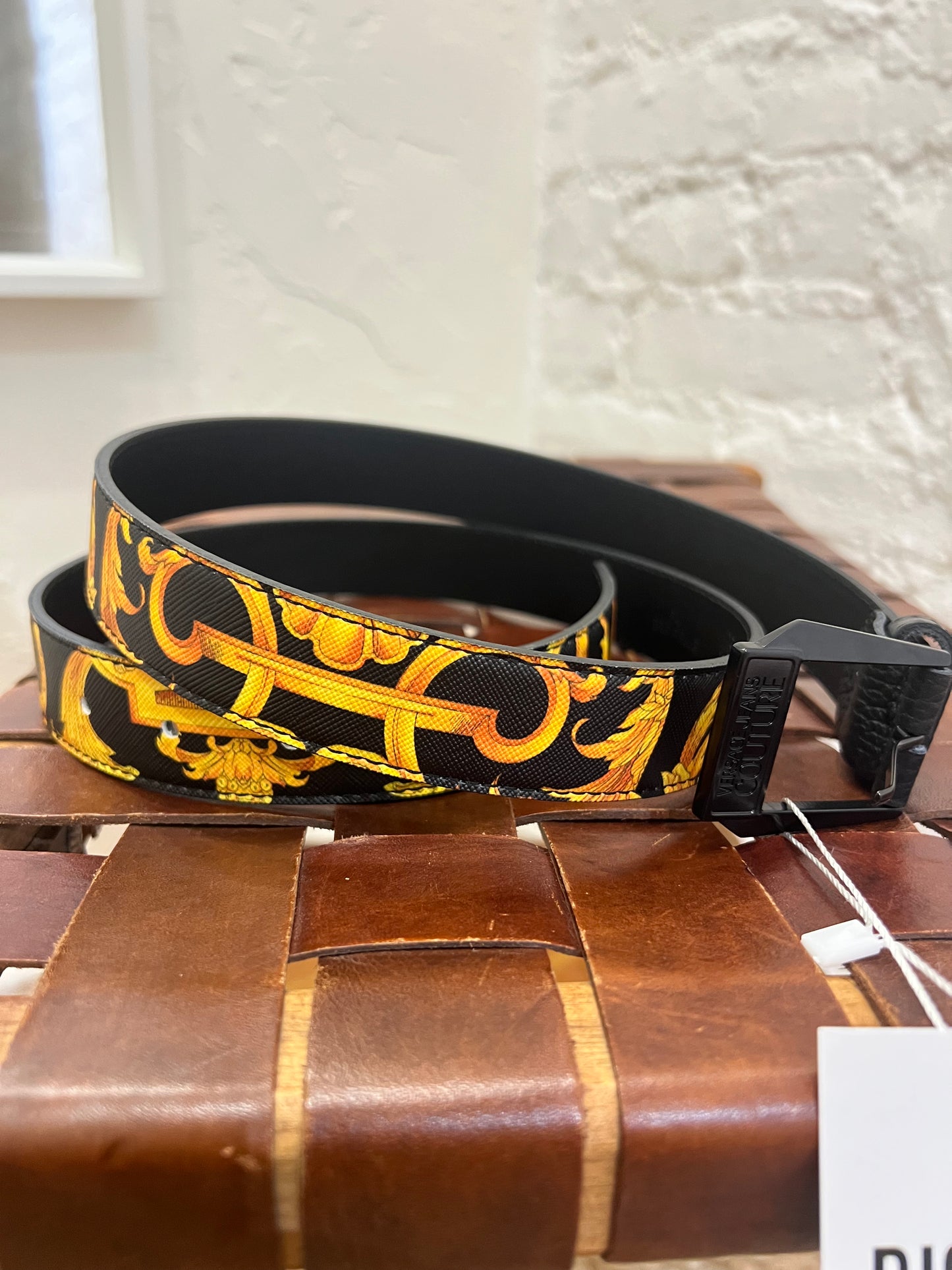 Versace Jeans Couture Regalia Baroque Belt