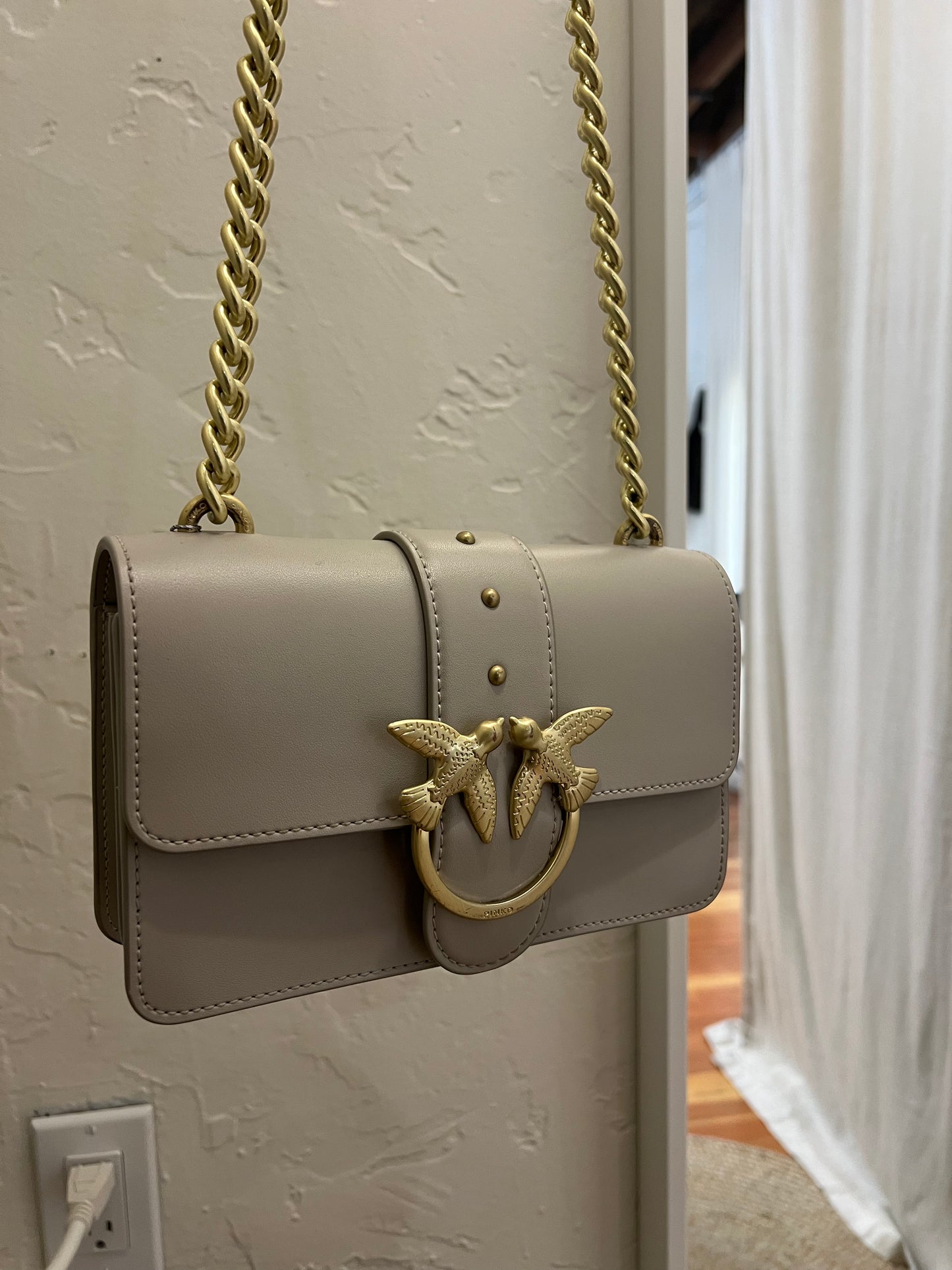 PINKO Love One Mini Crossbody Bag