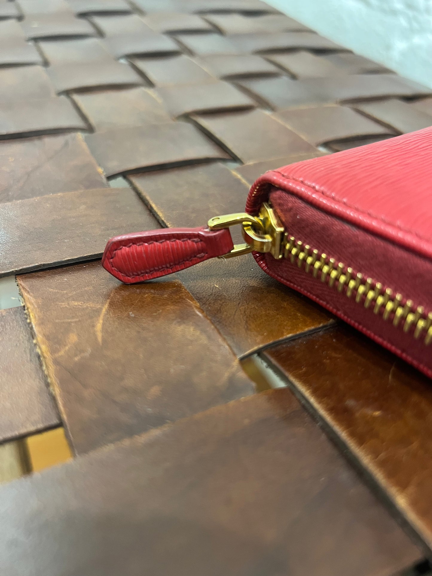 Prada Large Saffiano Leather Wallet