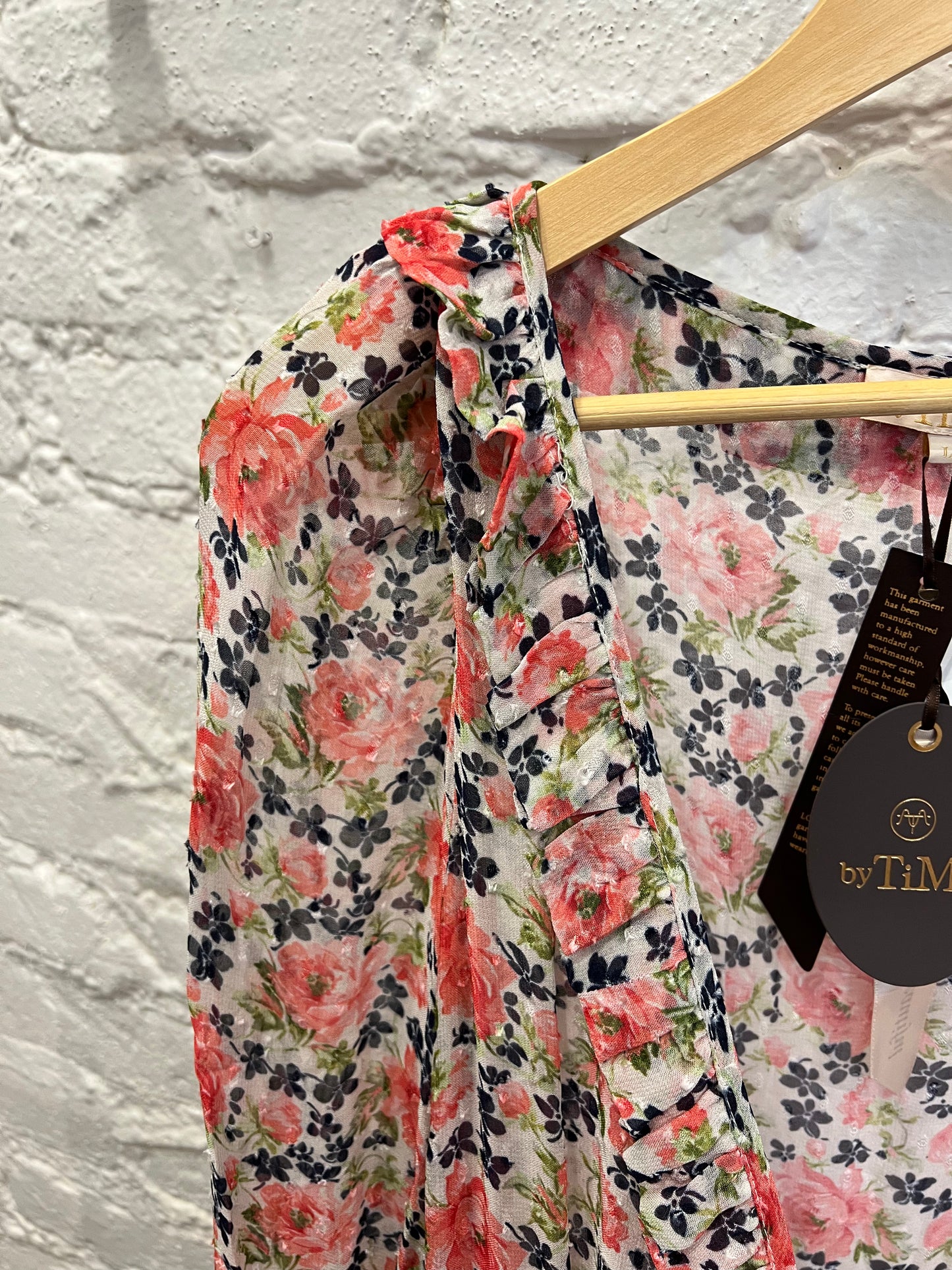 By TiMo Floral Dress/Cover Up