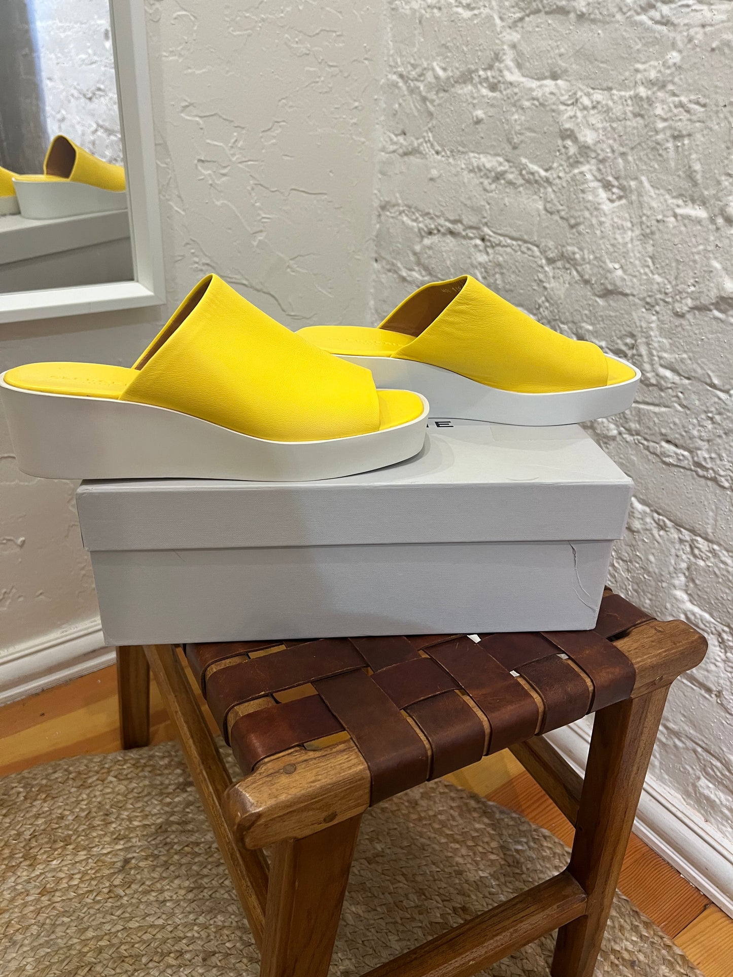 Clergerie Sasha Leather Slides