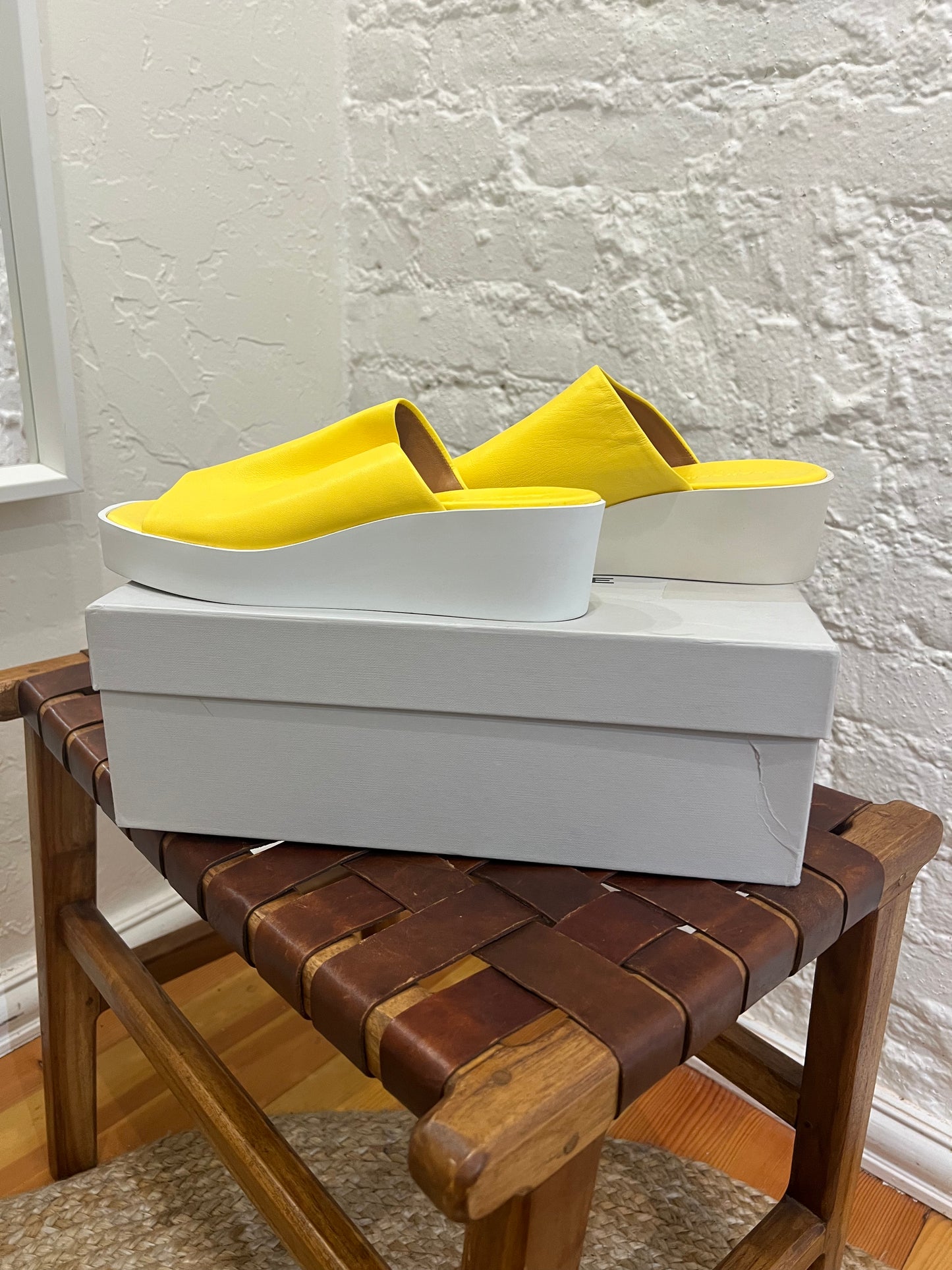 Clergerie Sasha Leather Slides