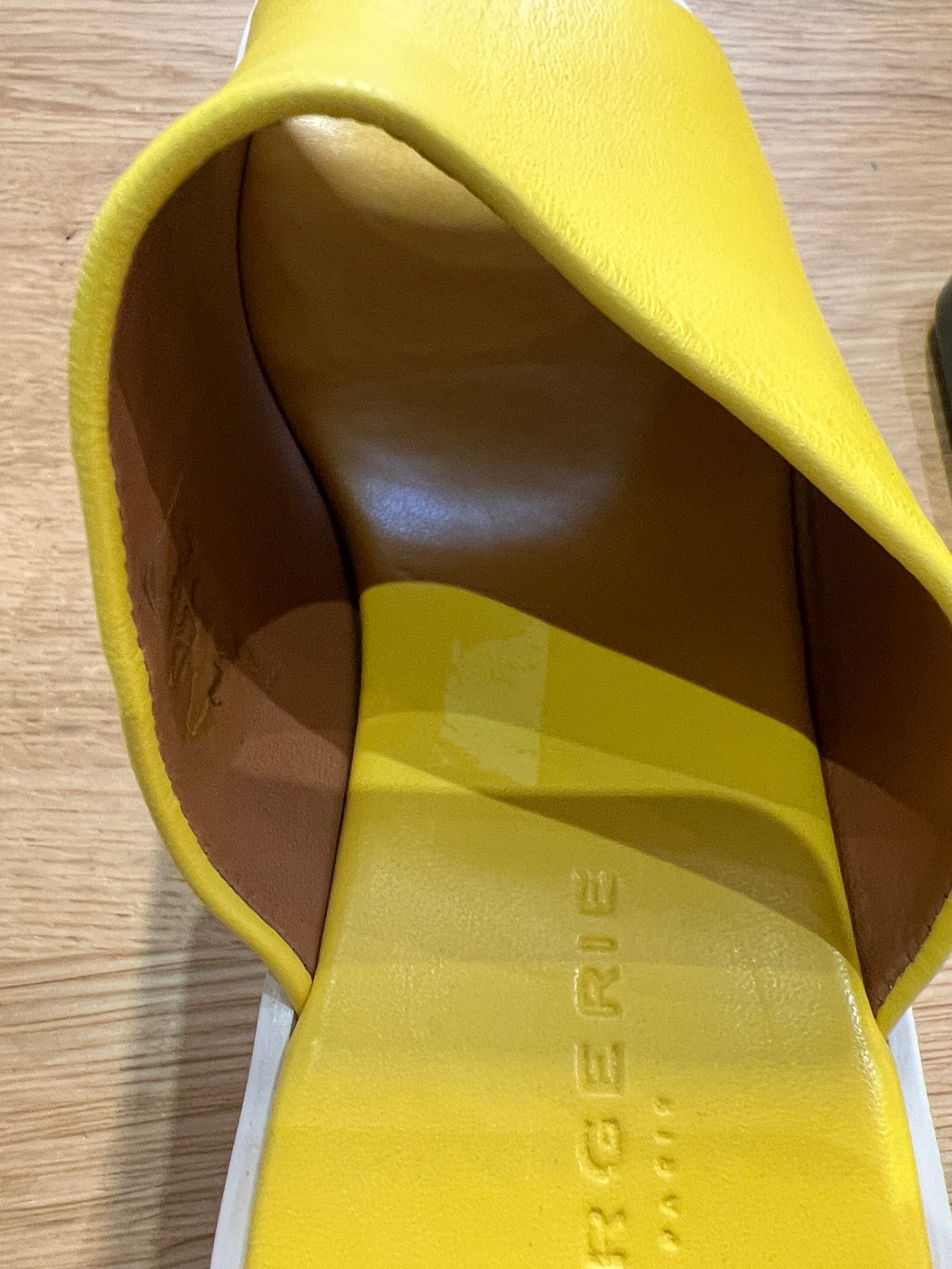 Clergerie Sasha Leather Slides