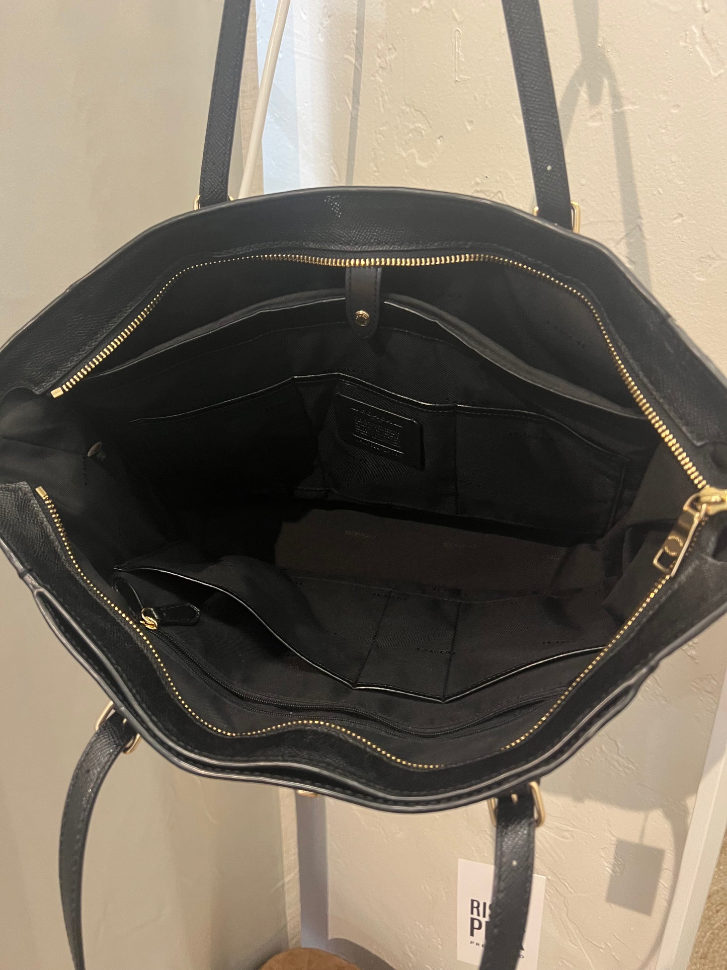 Coach Turnlock Tote