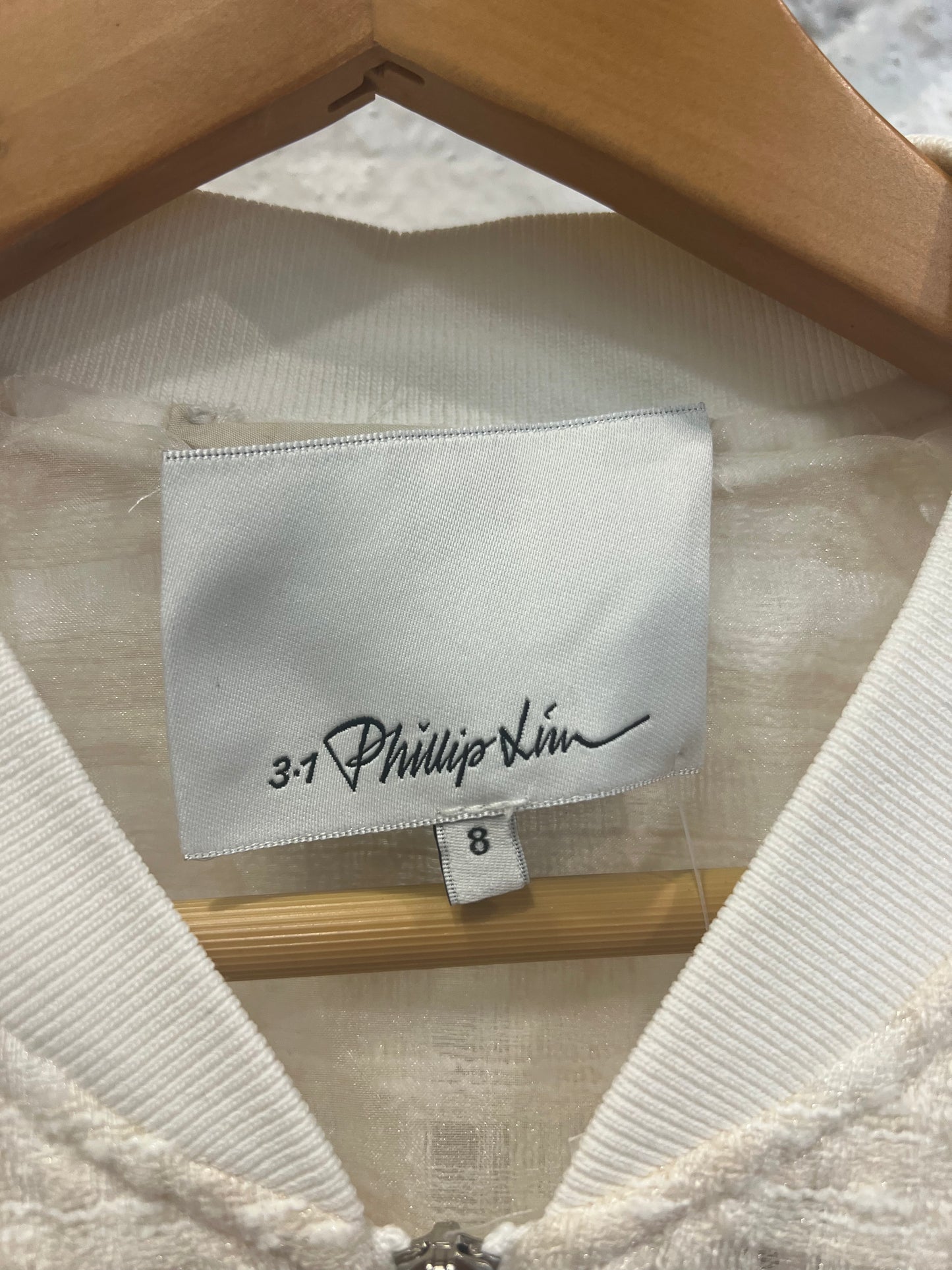 3.1 Phillip Lim textured woven bomber jacket