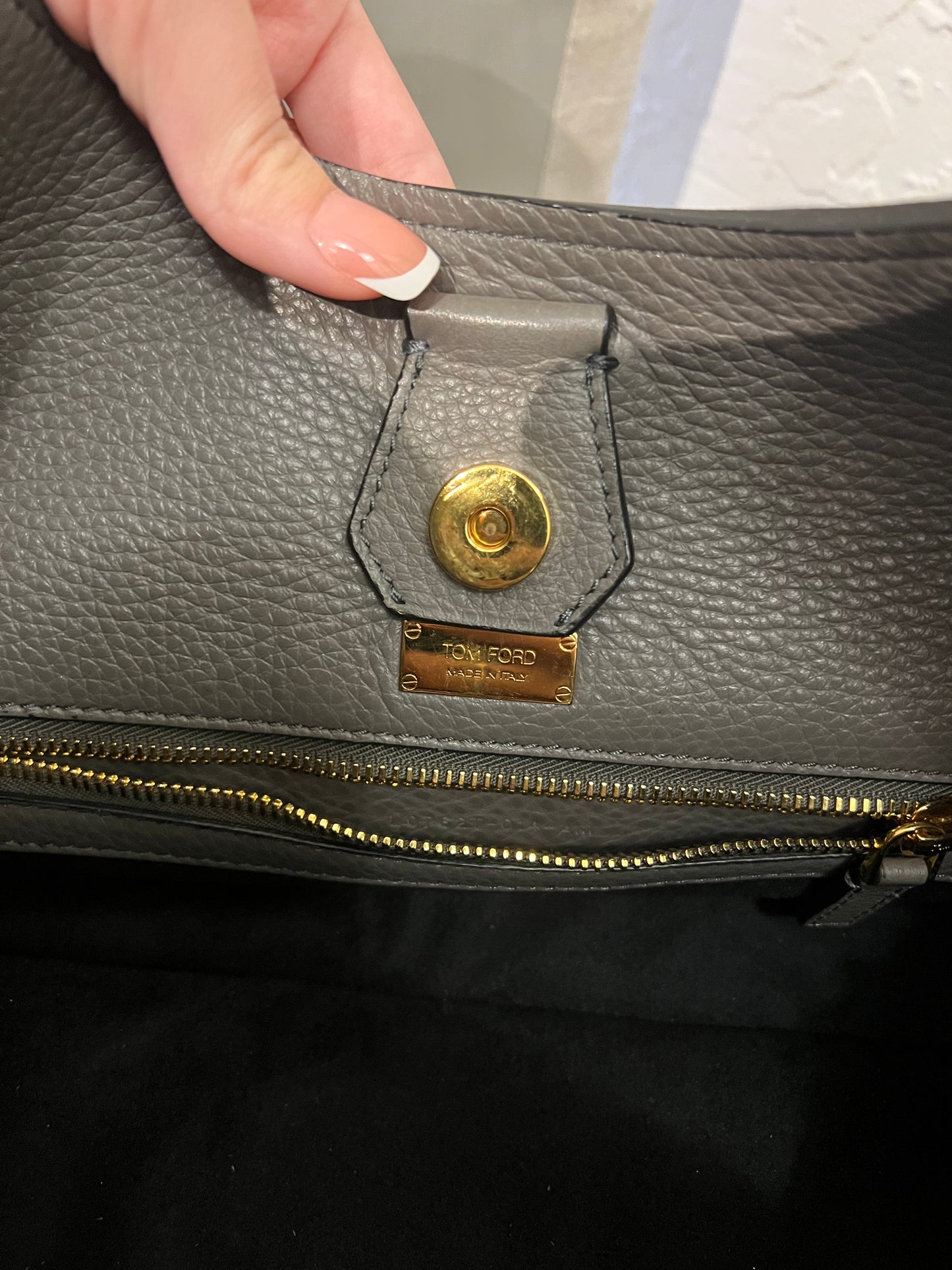 Tom Ford Alix Padlock Tote Bag