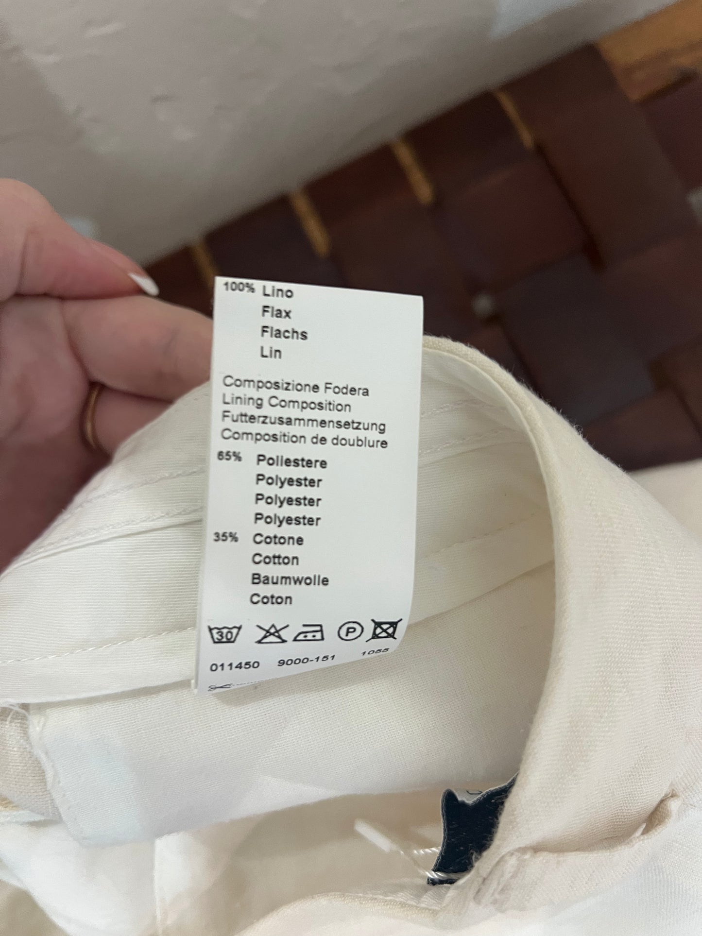 Peserico Easy cream pants