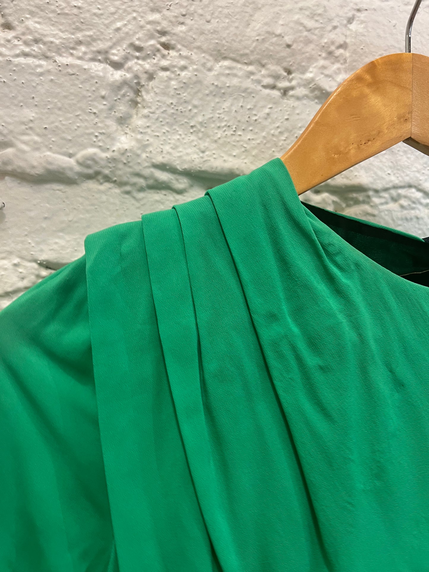 Cavalli Class green blouse