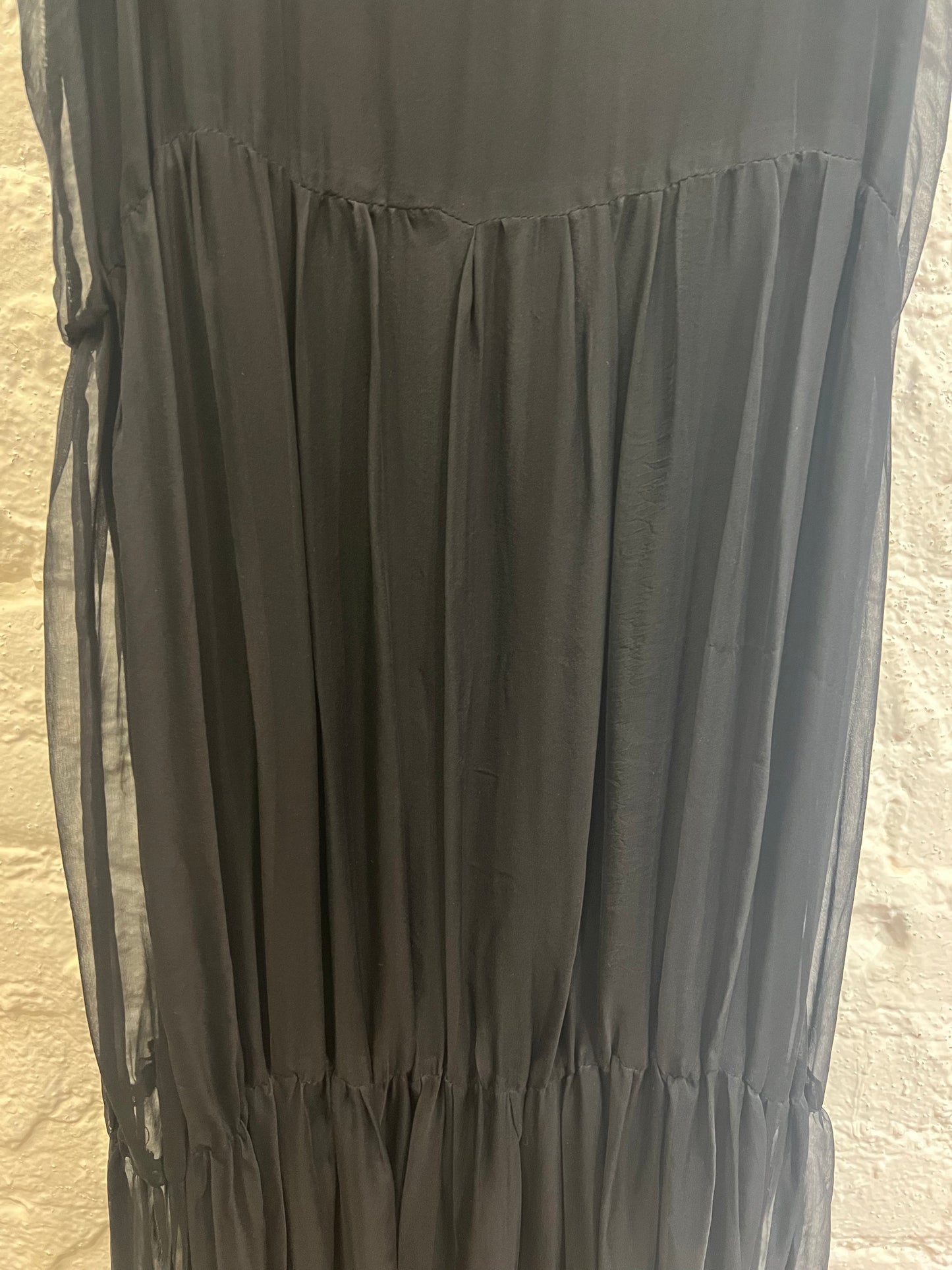 Federica Tosi black silk dress