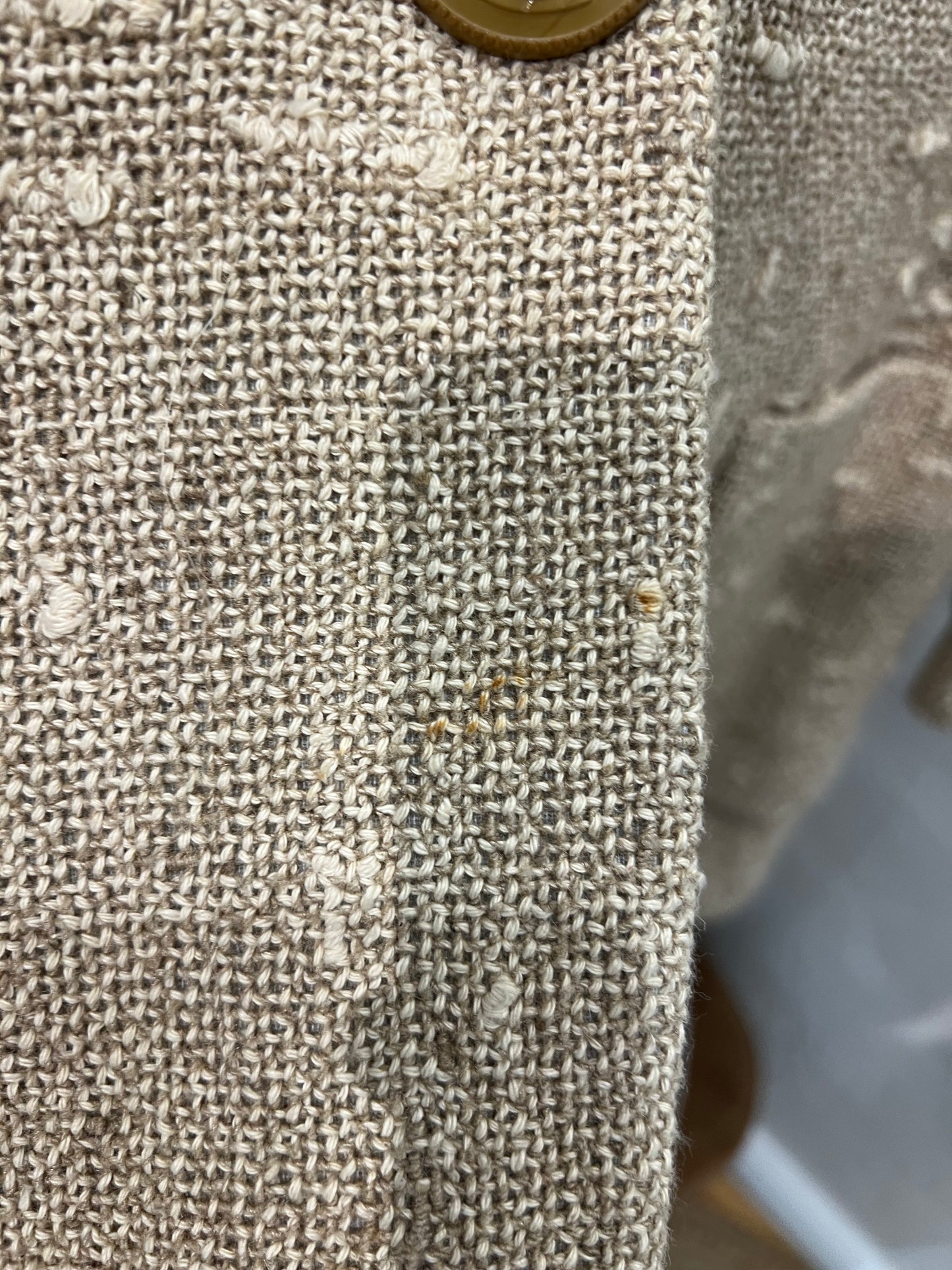 Fendi beige tweed blazer