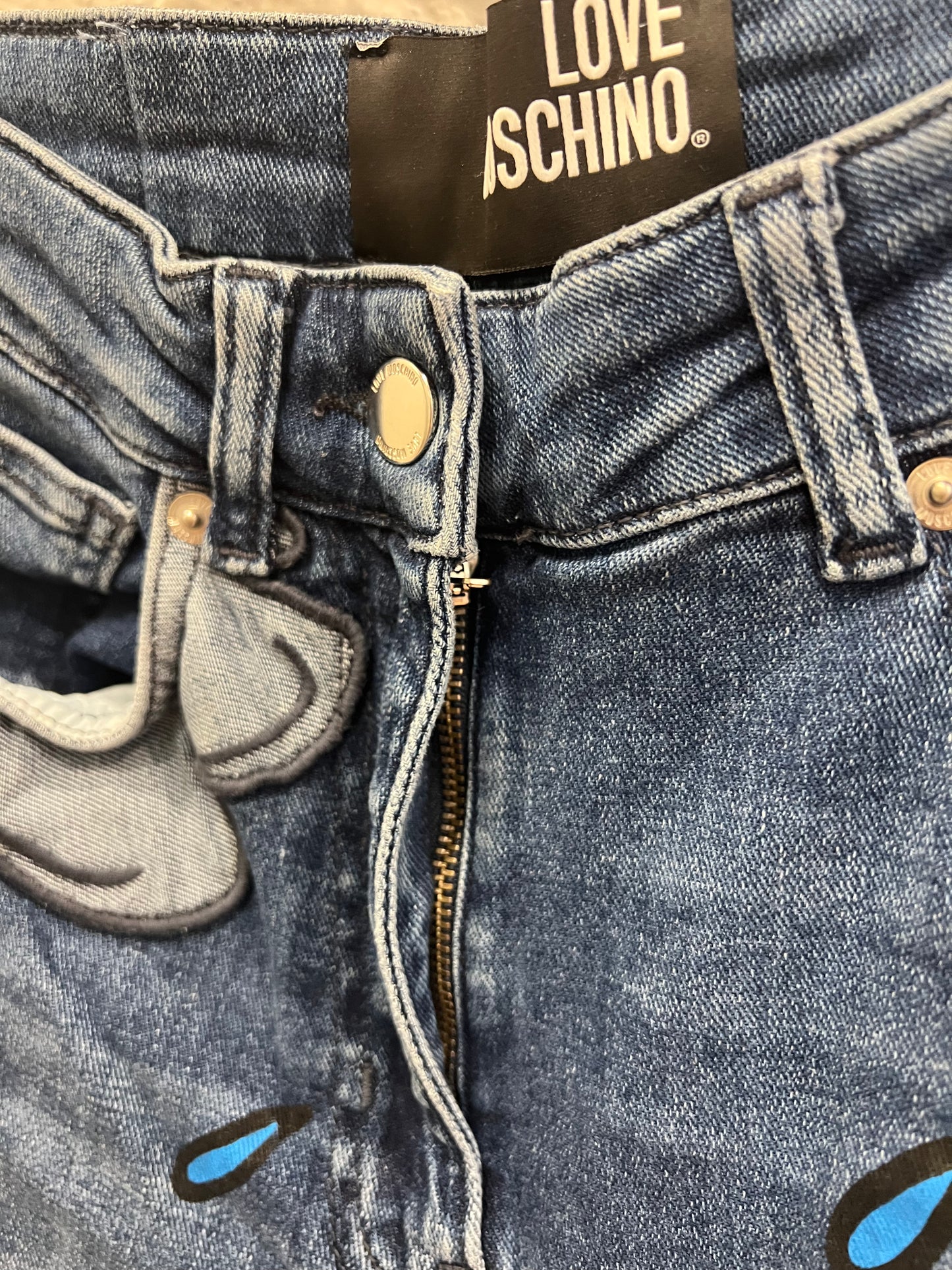 Love Moschino weather jeans