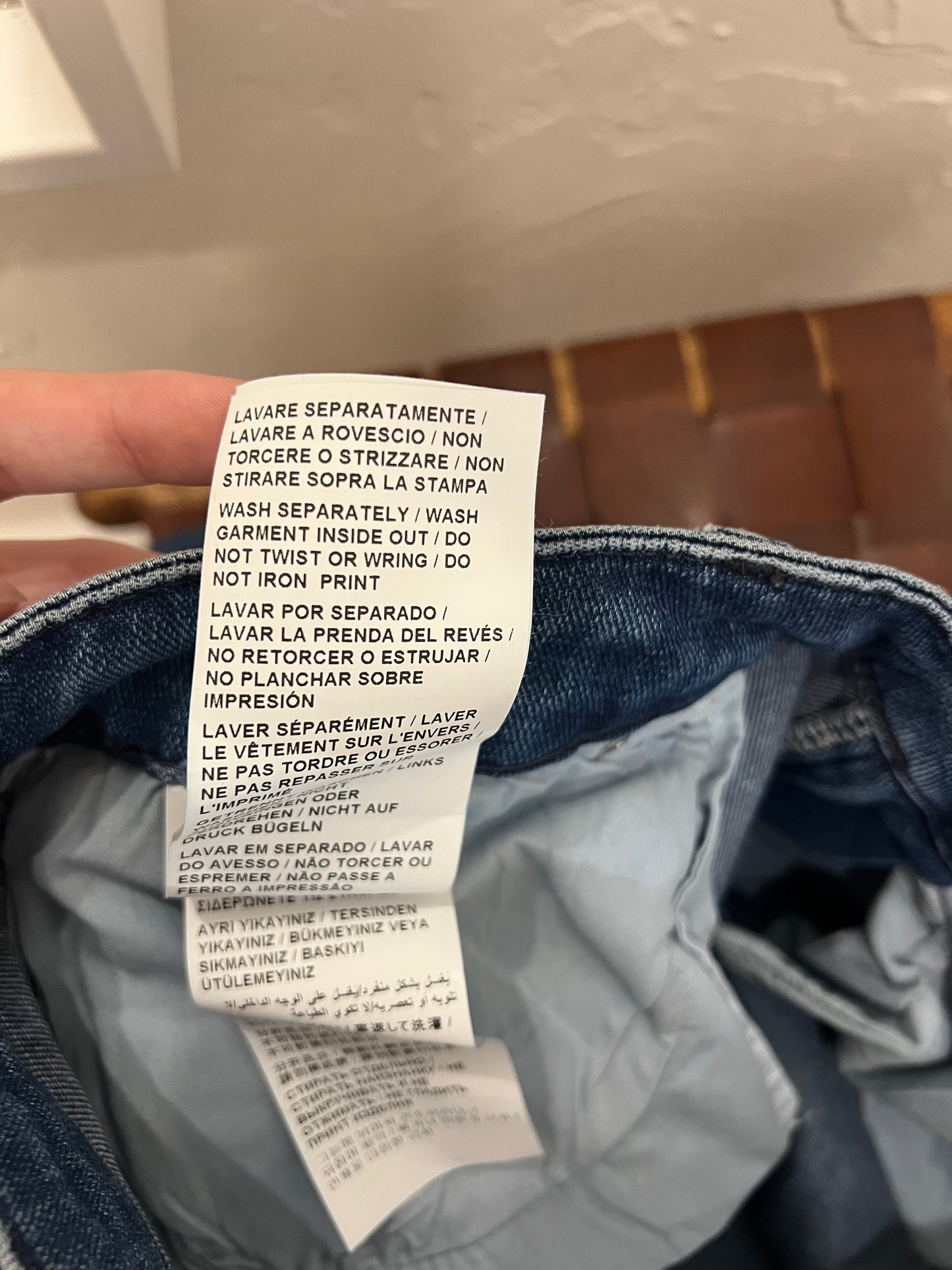 Love Moschino weather jeans