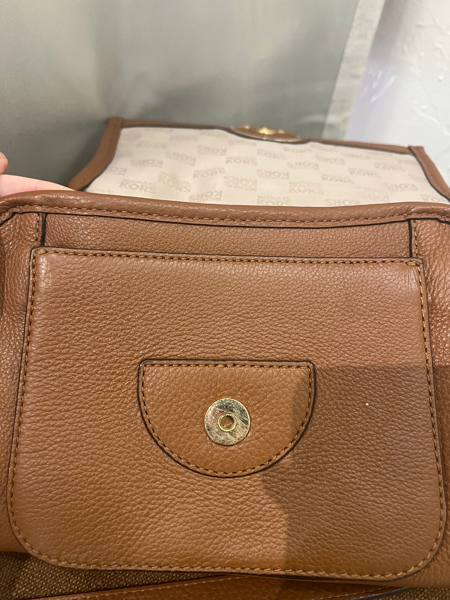 Michael Kors brown margo bag