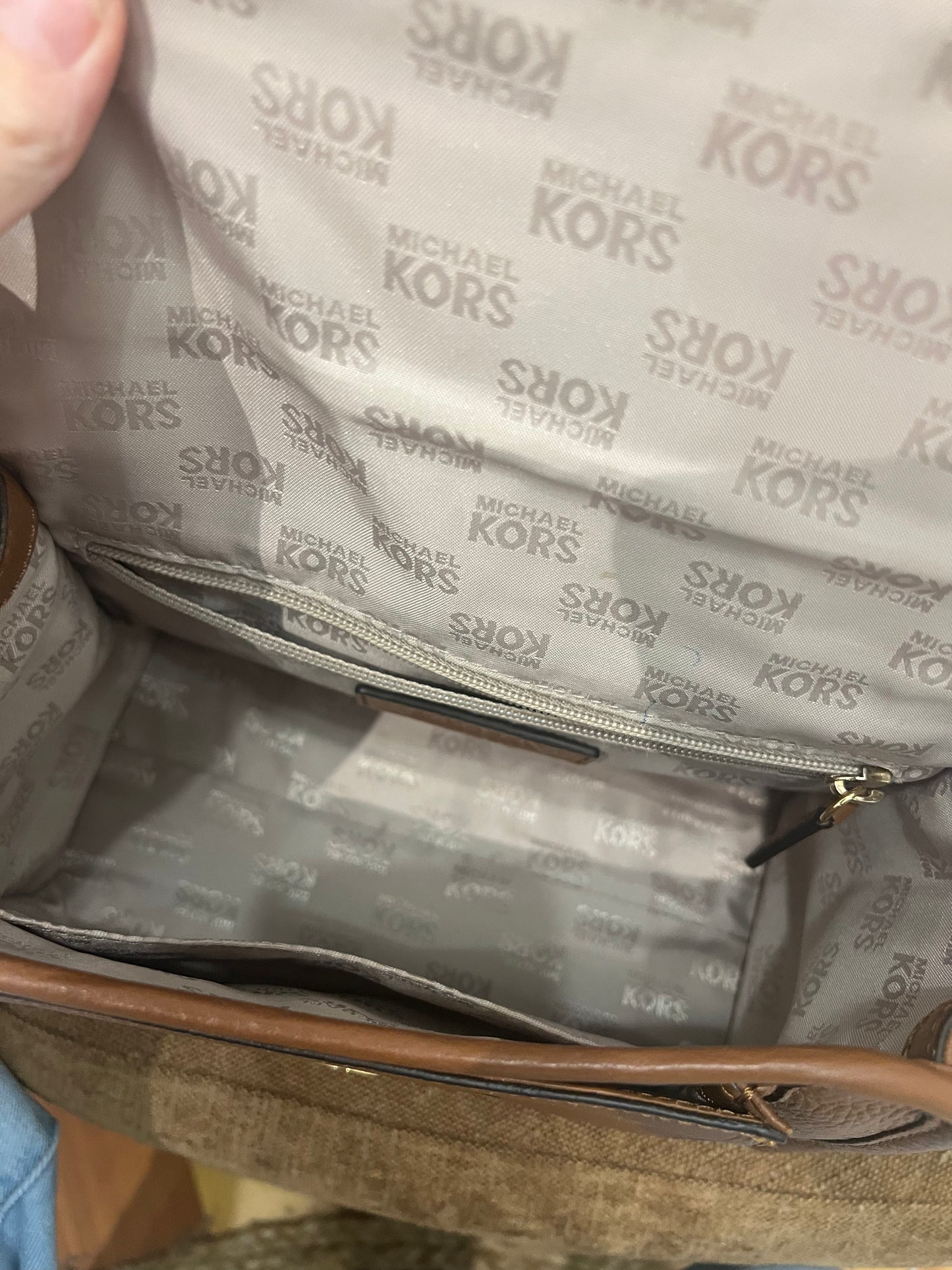 Michael Kors brown margo bag