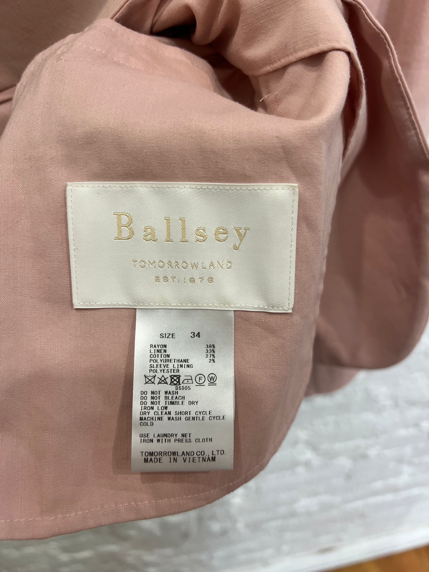 Ballsey pink blazer