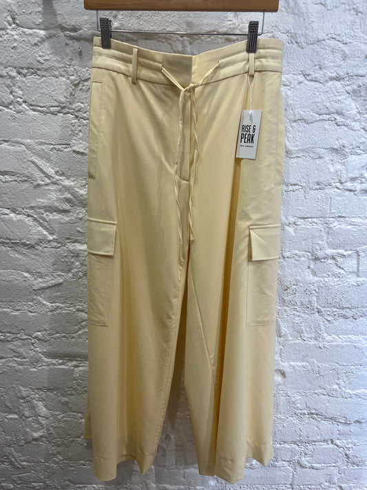 COS yellow cargo pants