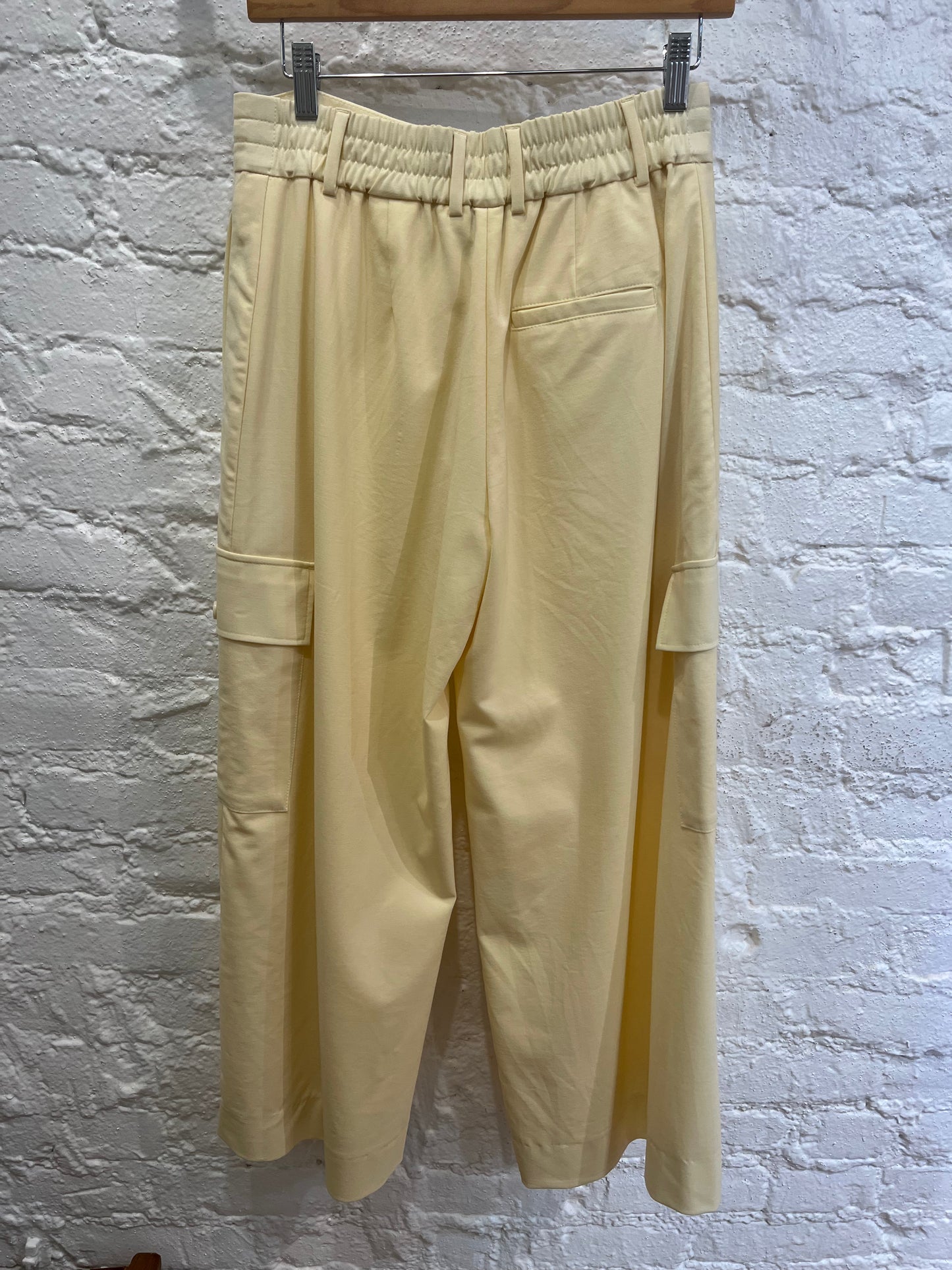 COS yellow cargo pants