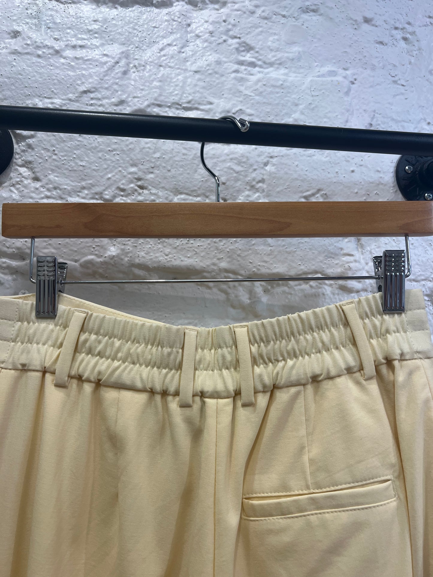 COS yellow cargo pants