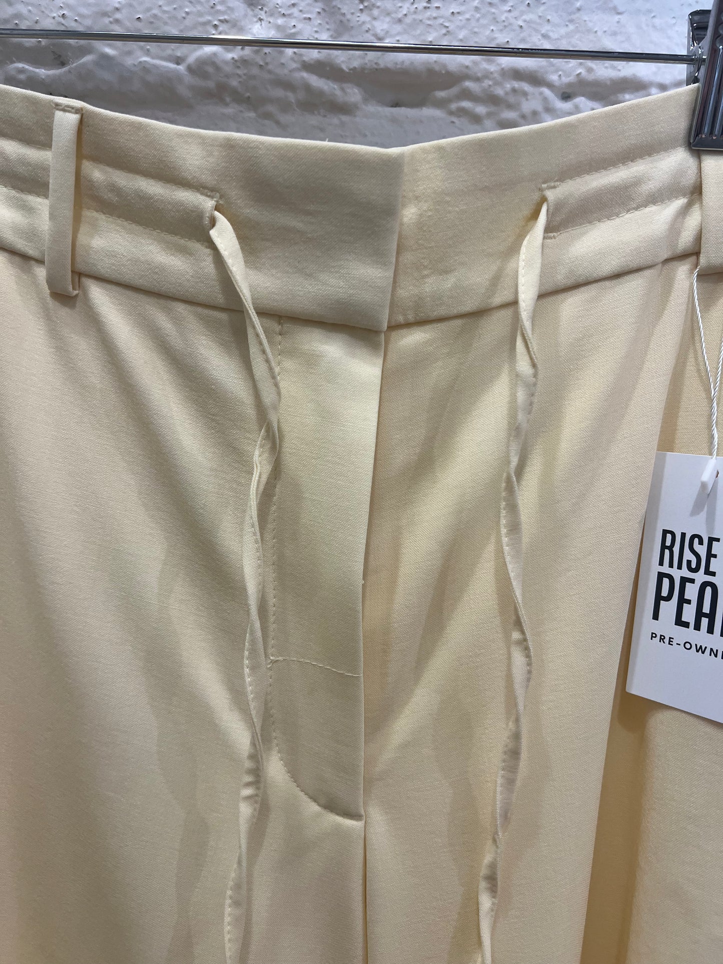 COS yellow cargo pants