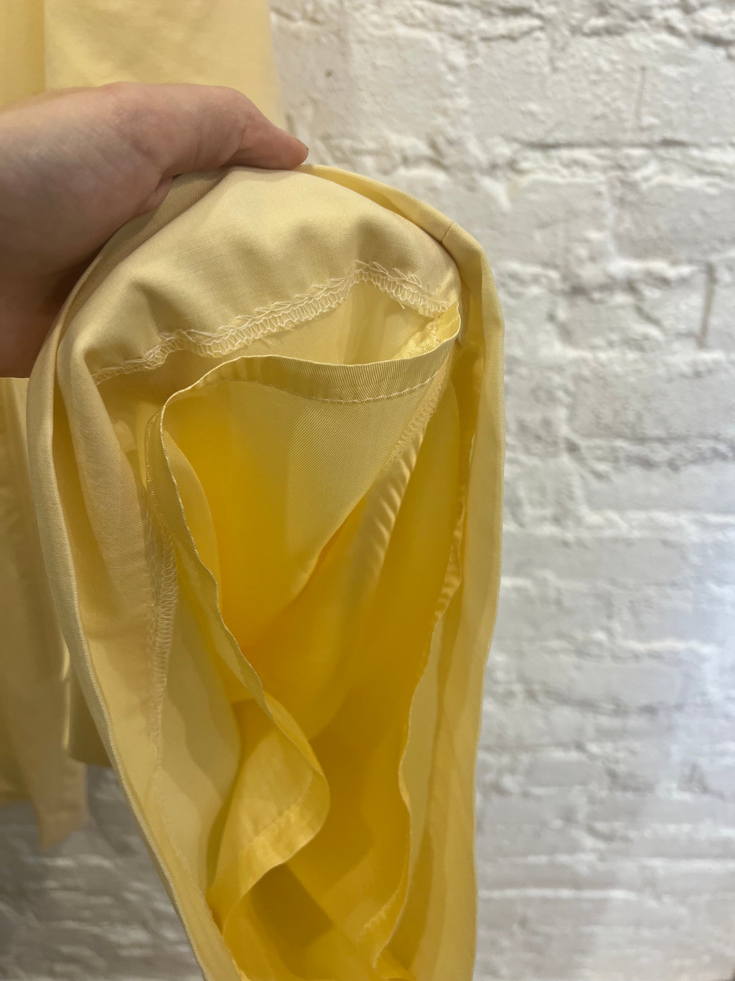 COS yellow cargo pants