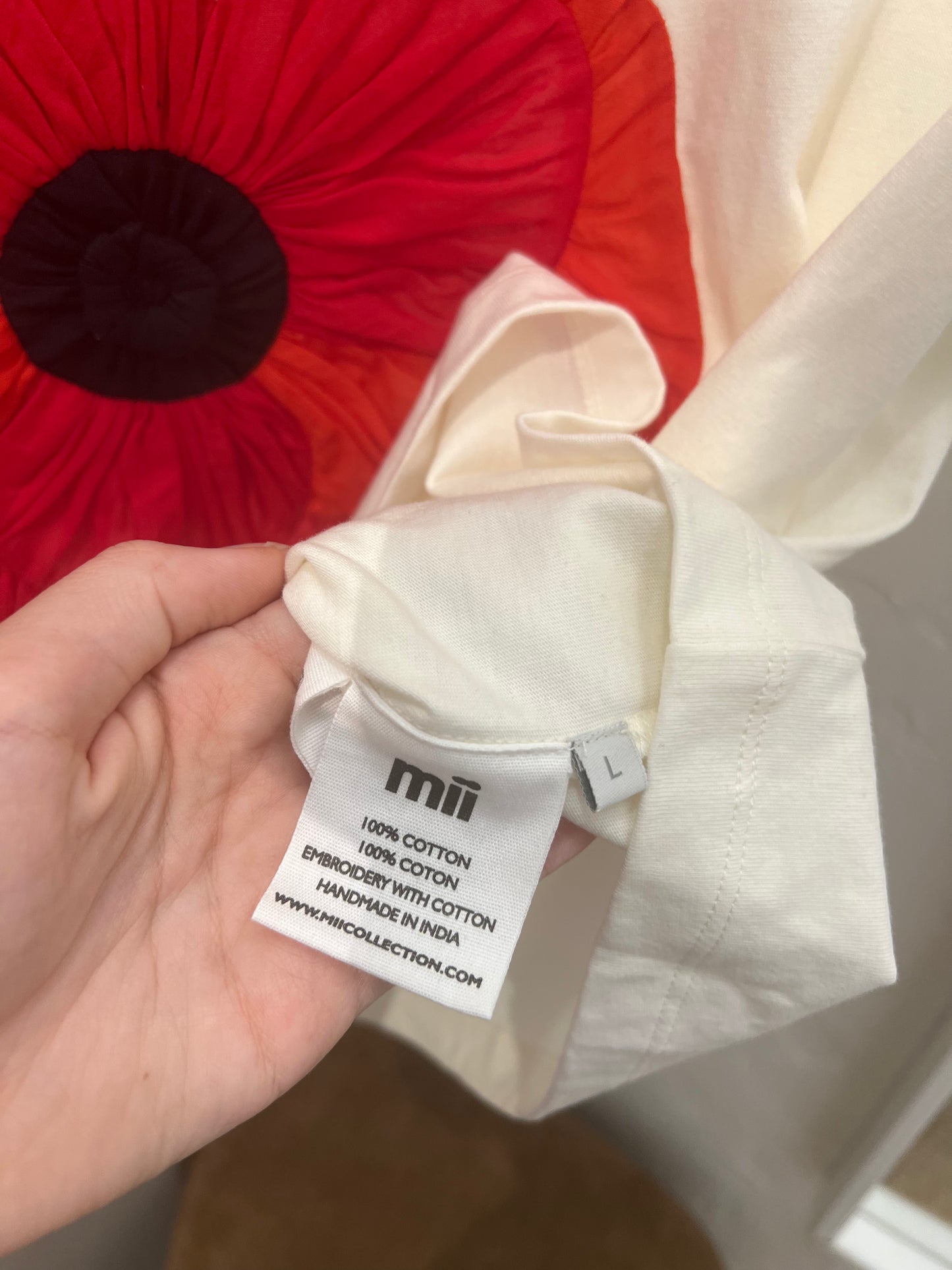 MII Collections Mou Embroidered Tee
