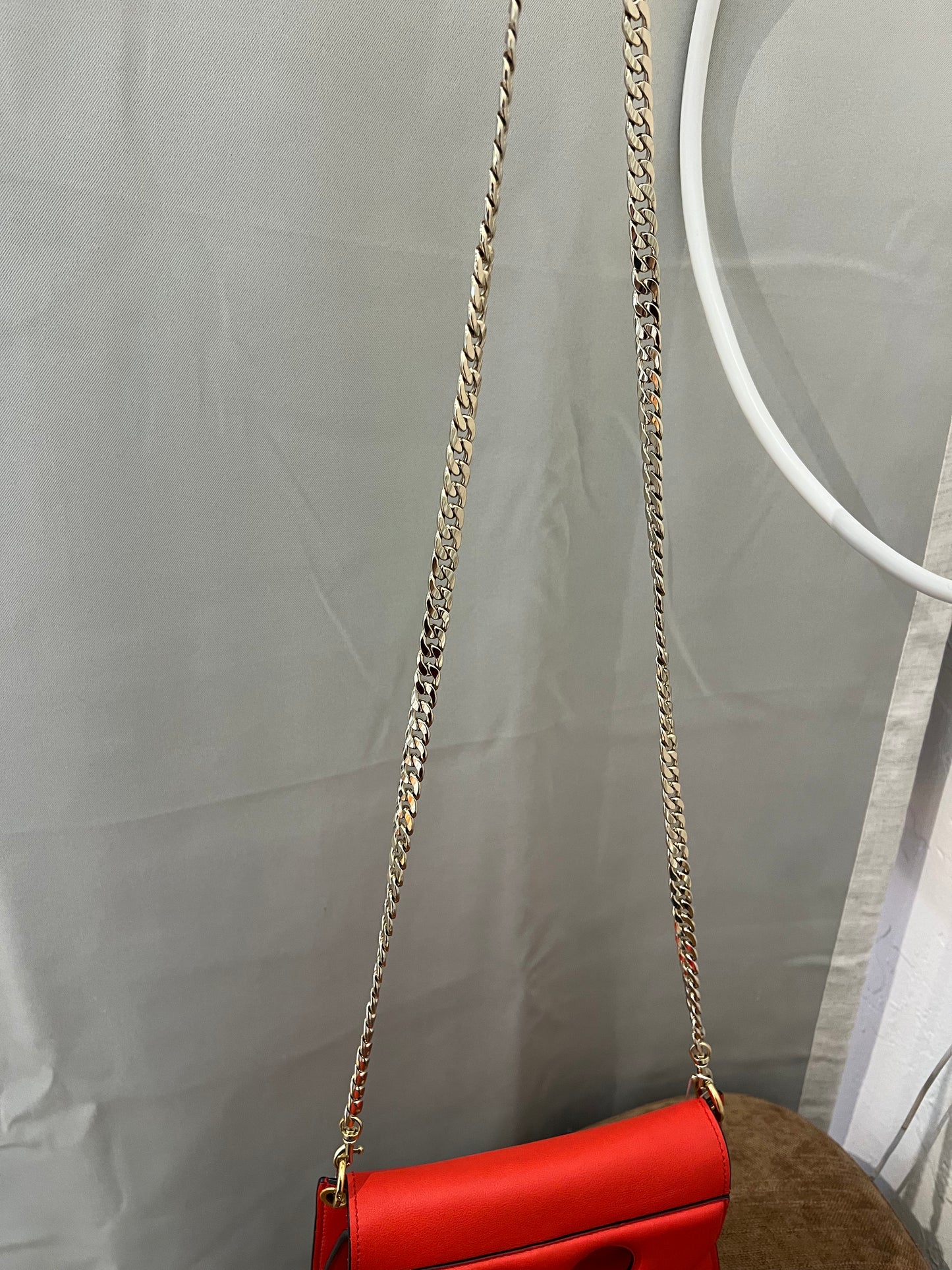 J.W. Anderson Pierce red chain mini crossbody