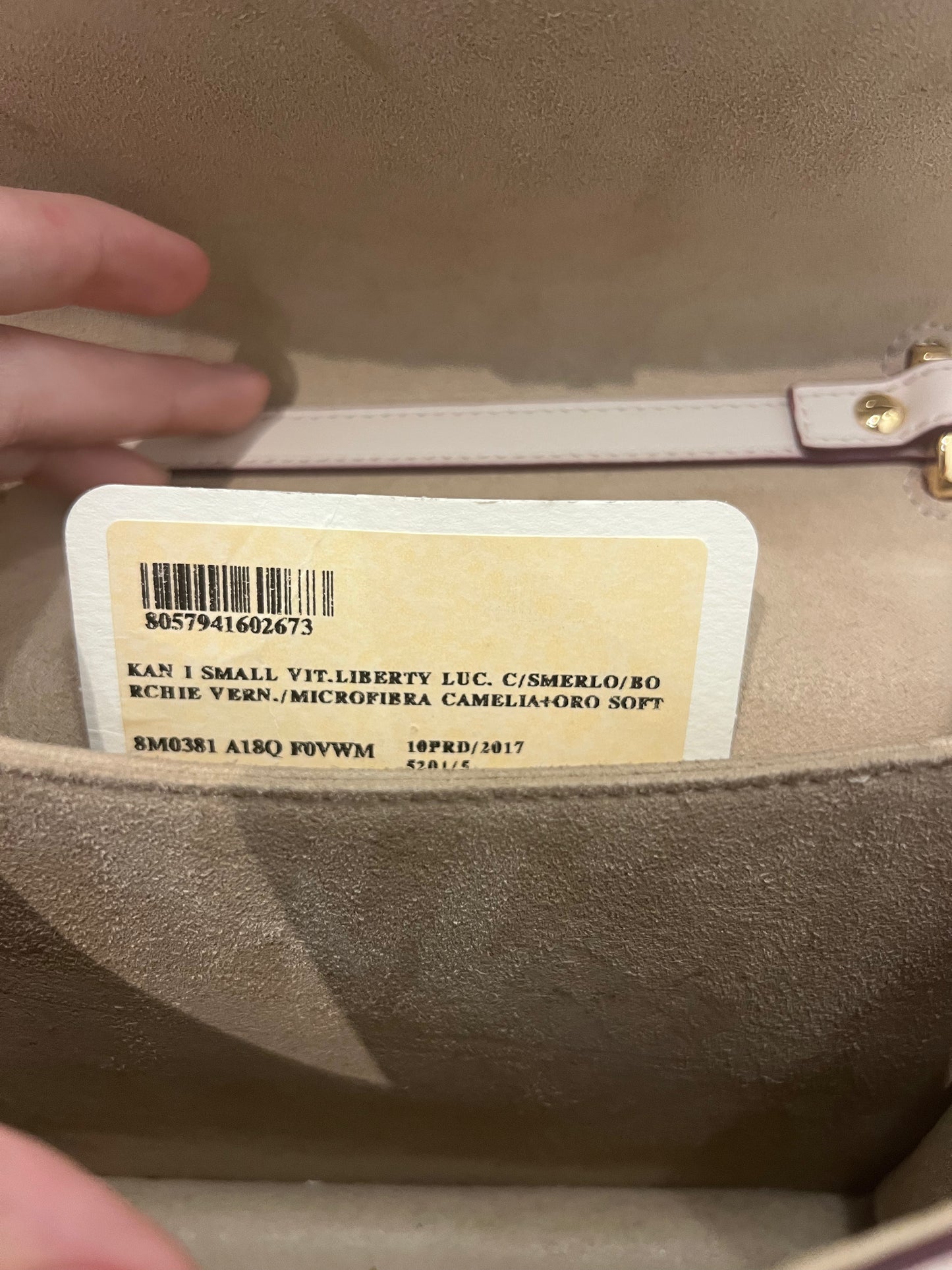 Fendi Creme Kan Bag