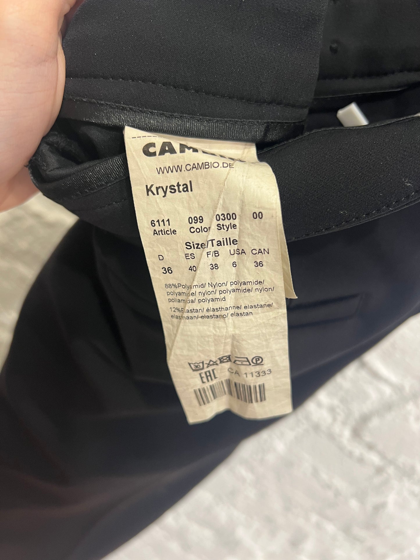 Cambio Krystal Pants