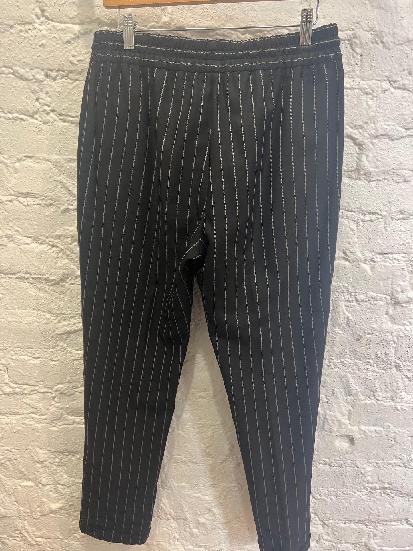 Stella McCartney black striped pants