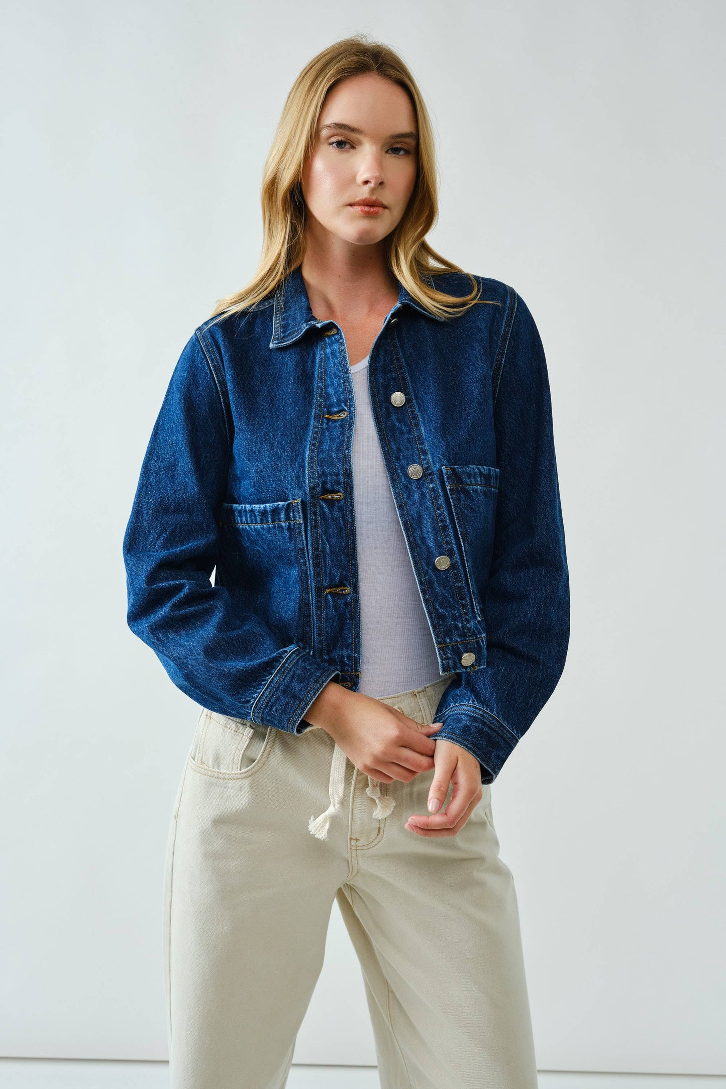 Comfy classic denim jacket