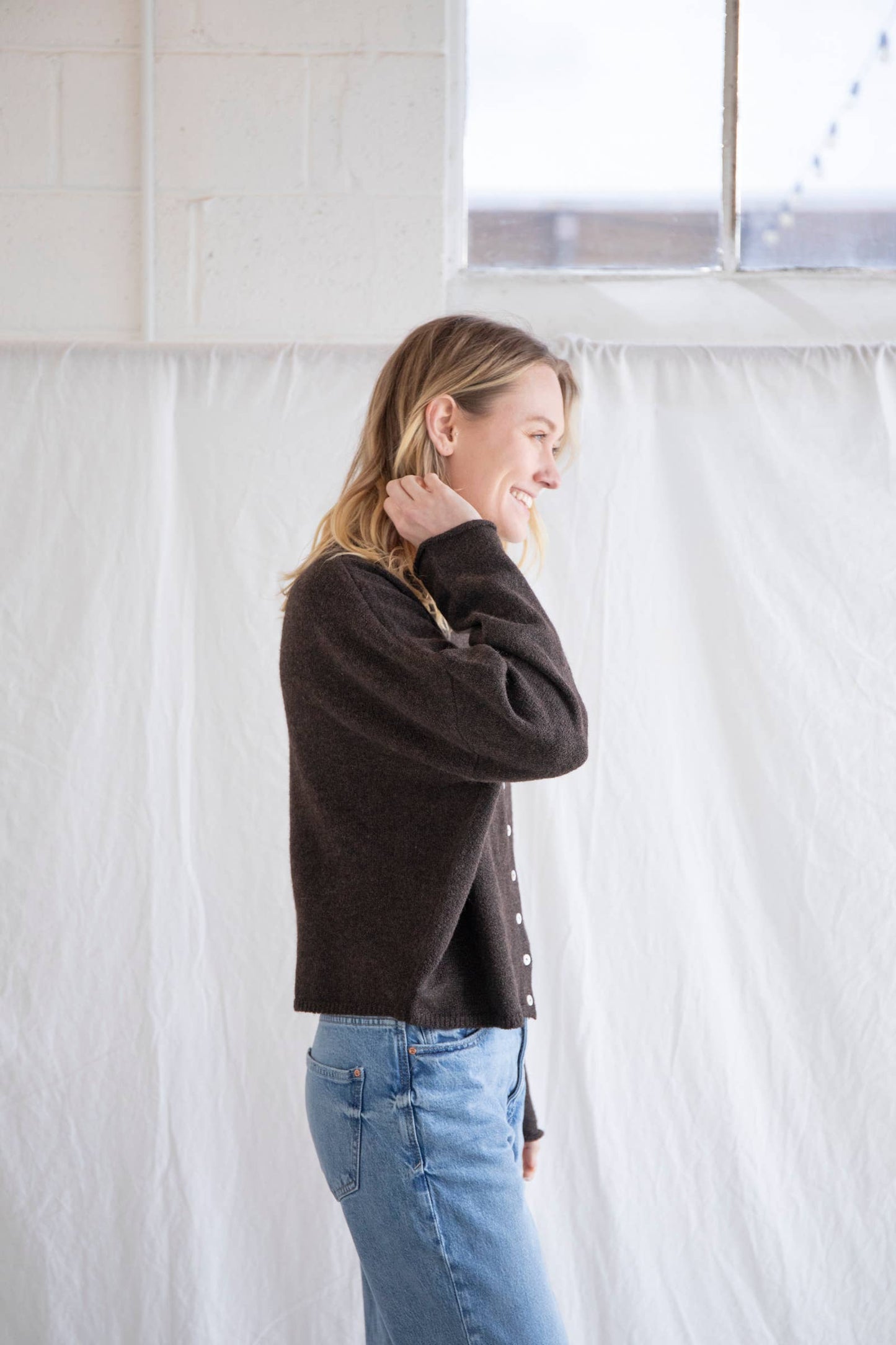 Piper Cardigan | Chocolate