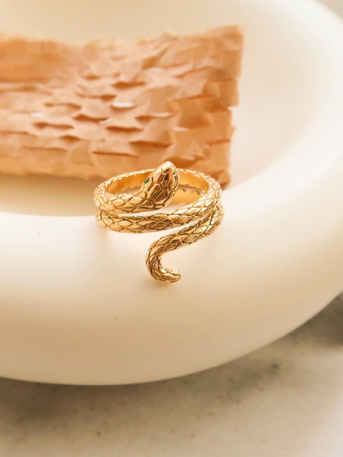 Lamia Serpent Ring