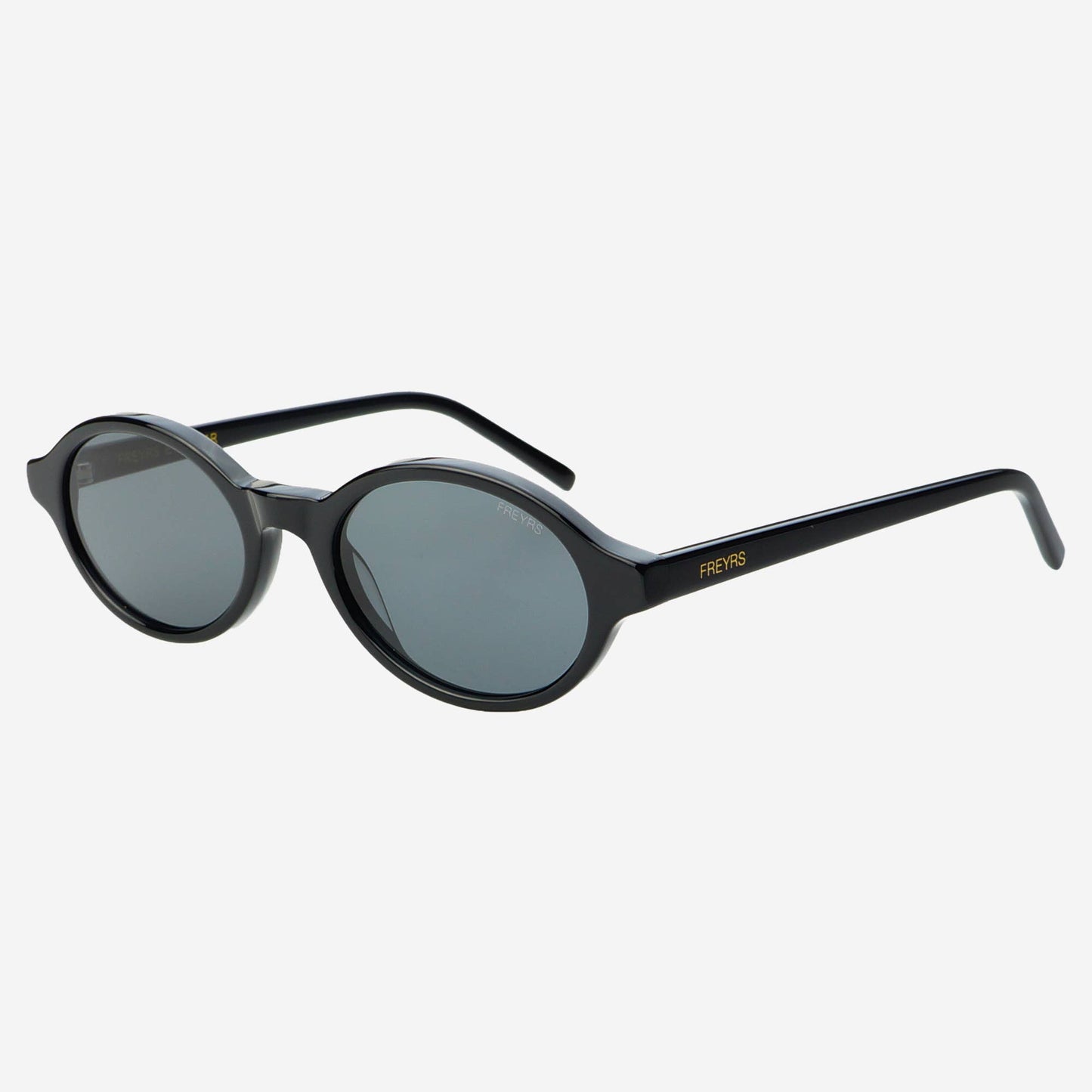 Zoe Round Womens Sunglasses | Black