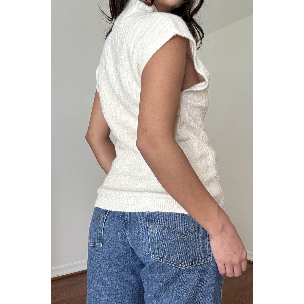 Jacquard Knit Top