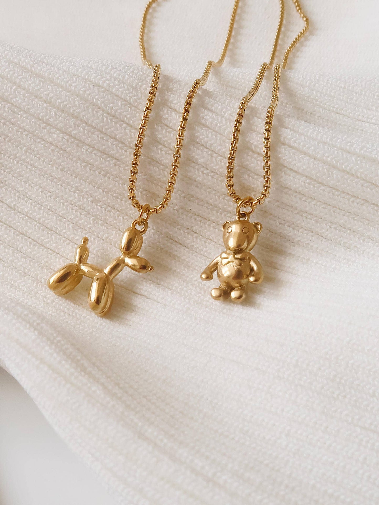 Balloon Dog Necklace