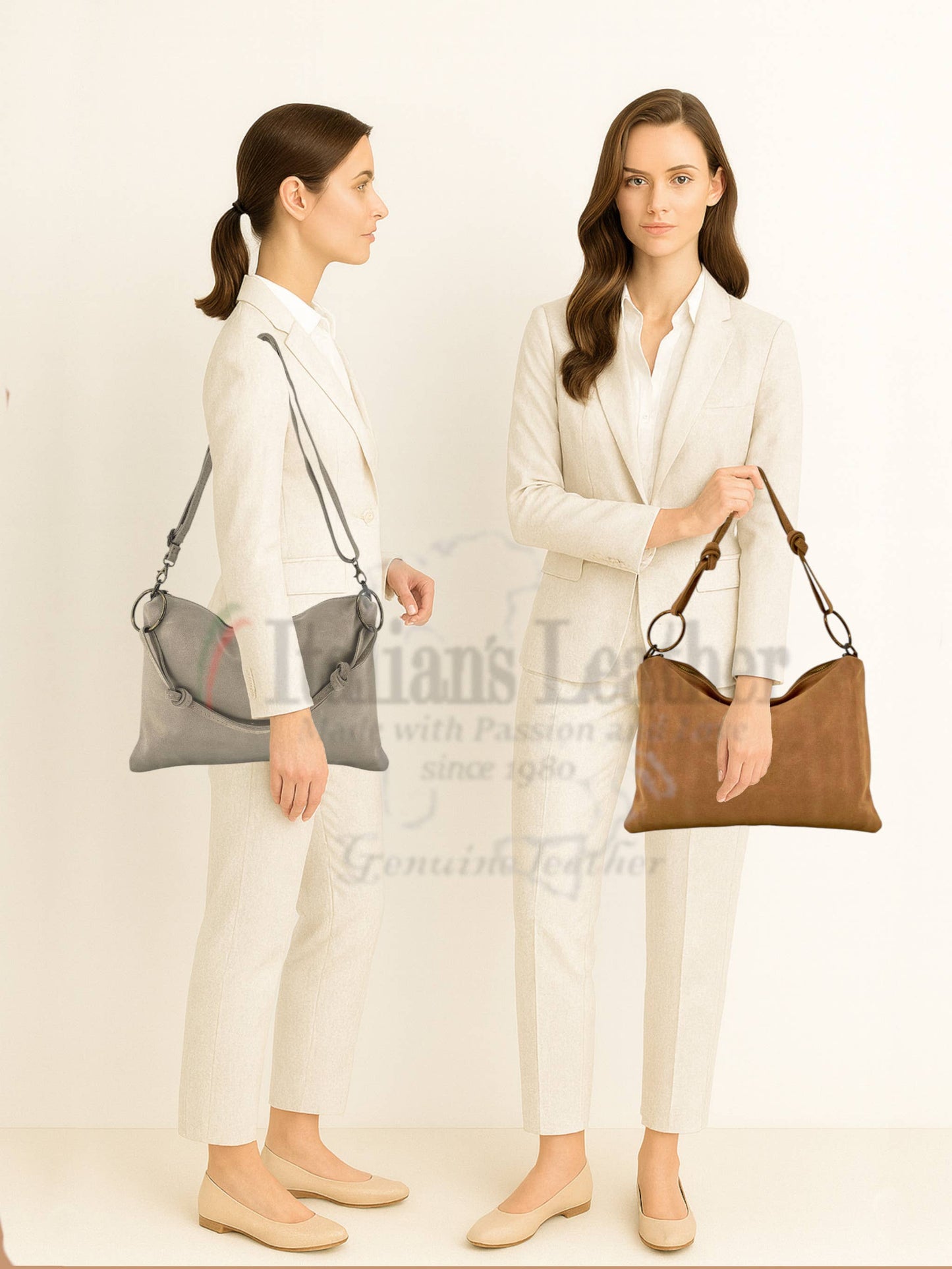 Giada Suede Leather Bag
