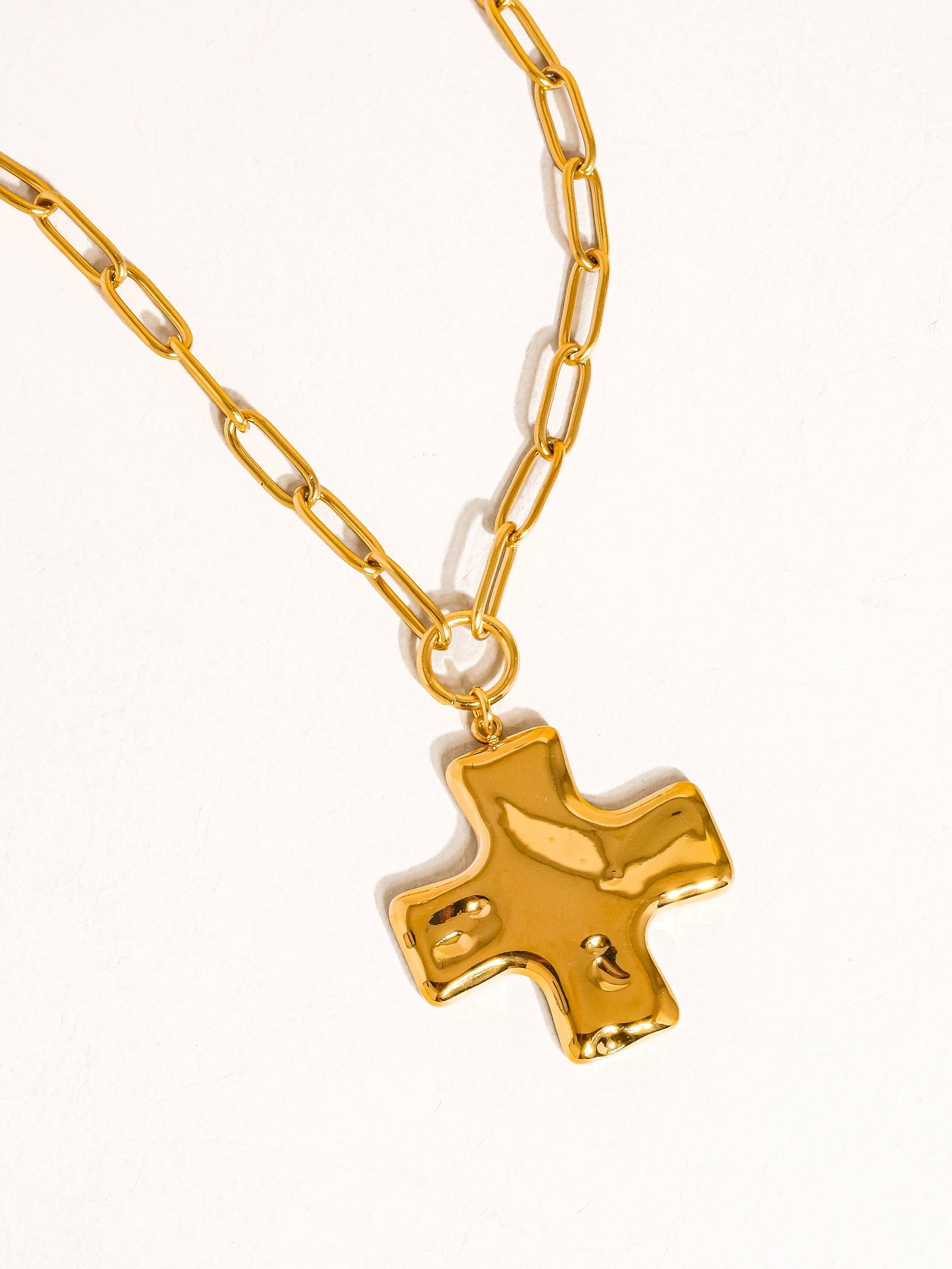 Bari  Cross Chain Necklace