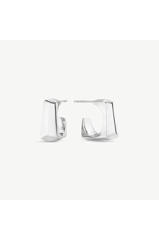 SOKO Silver Sura Hoop Earrings