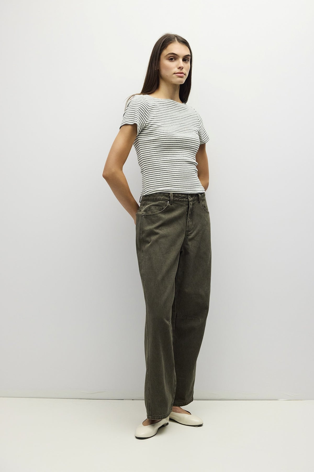 The Heidi Top | Black-White