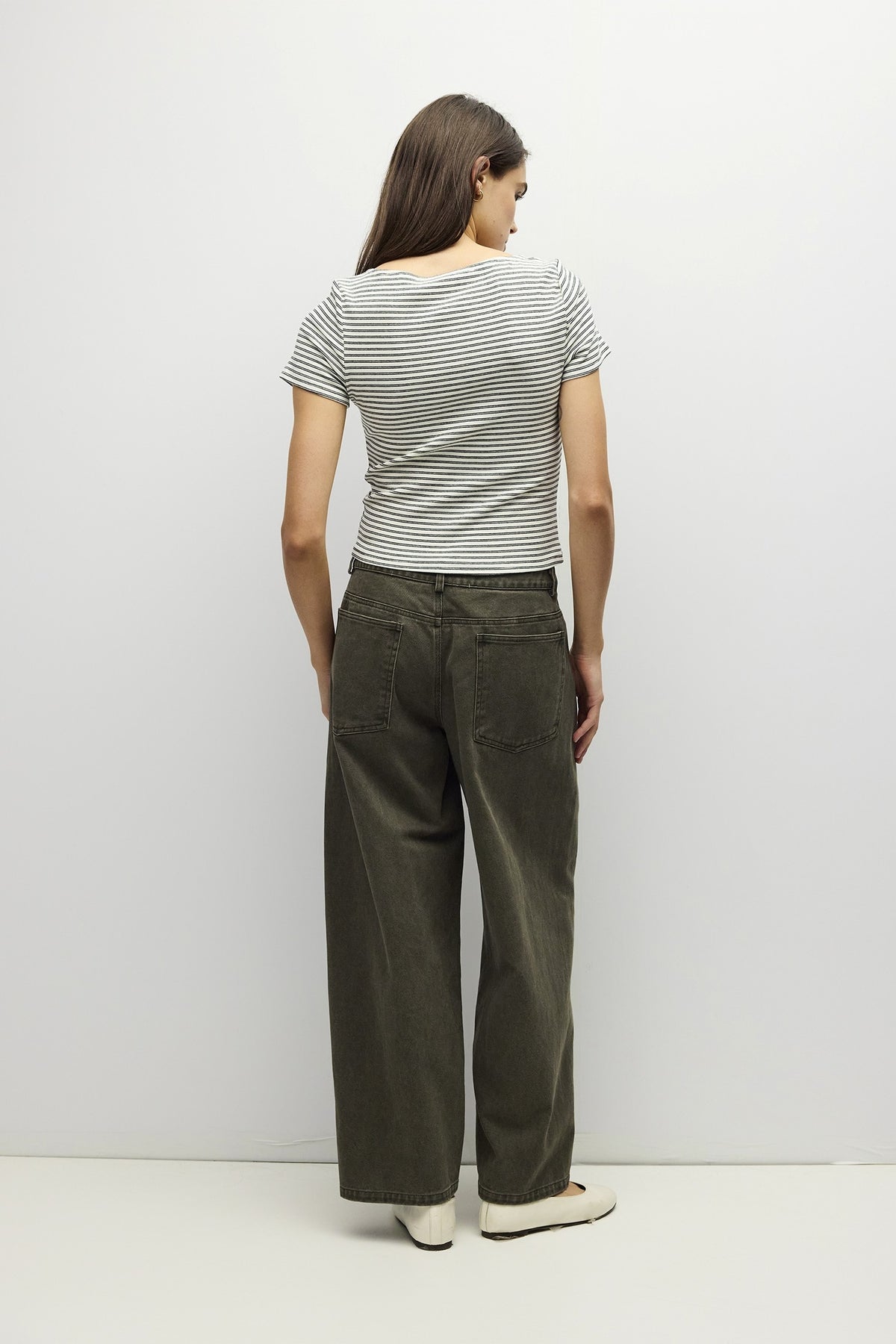 The Heidi Top | Black-White