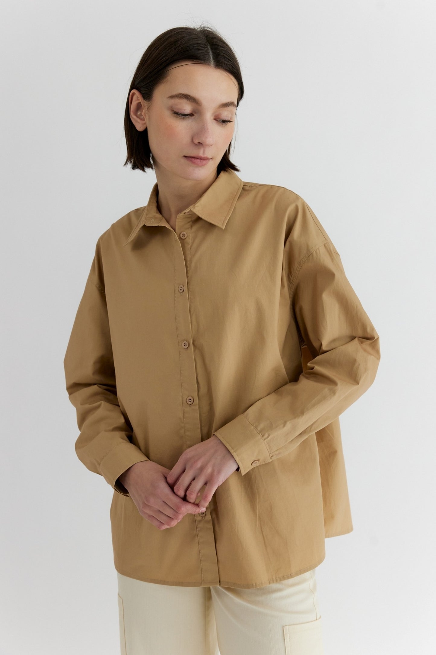 The Ema Shirt | Caramel