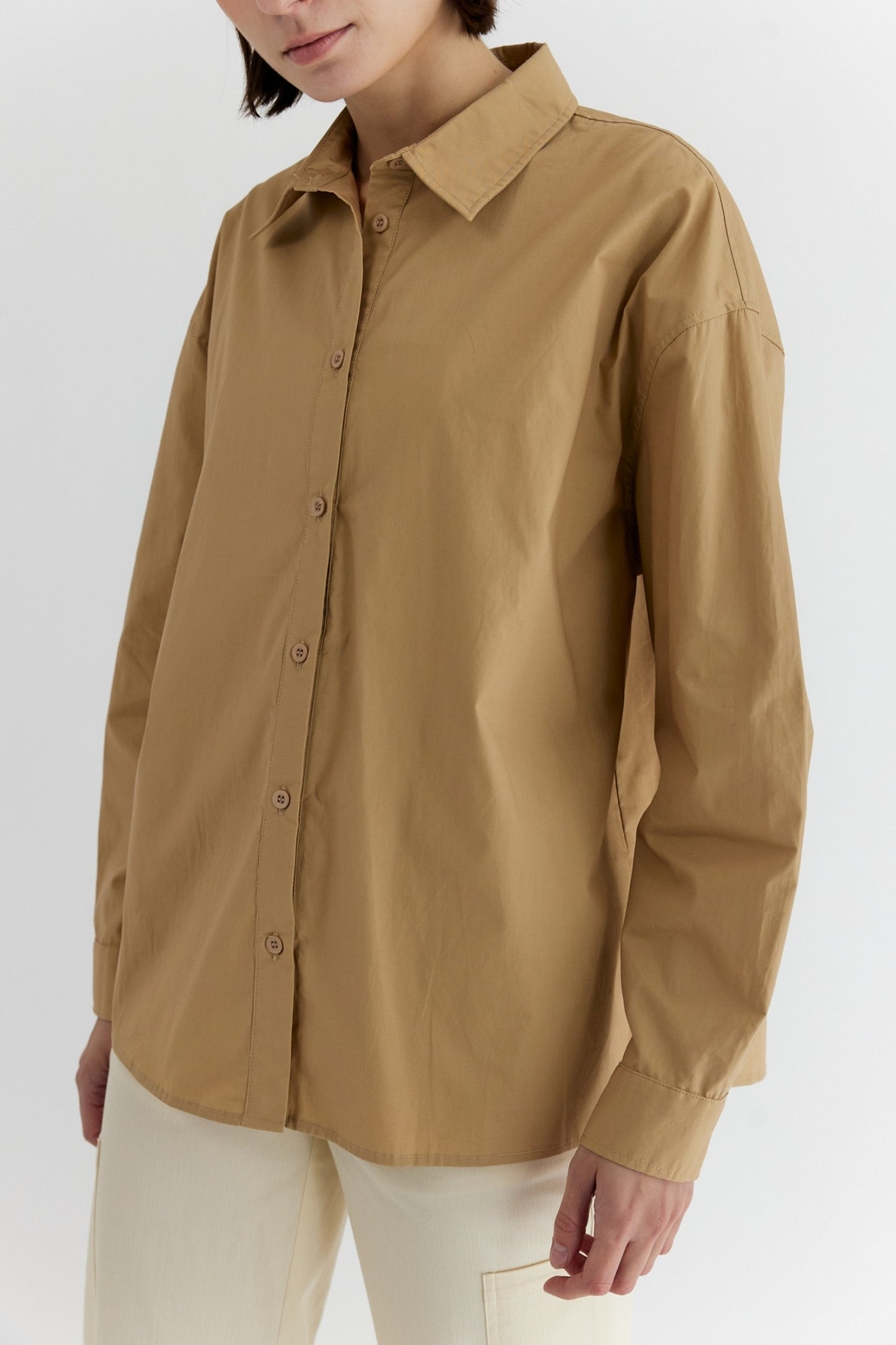 The Ema Shirt | Caramel