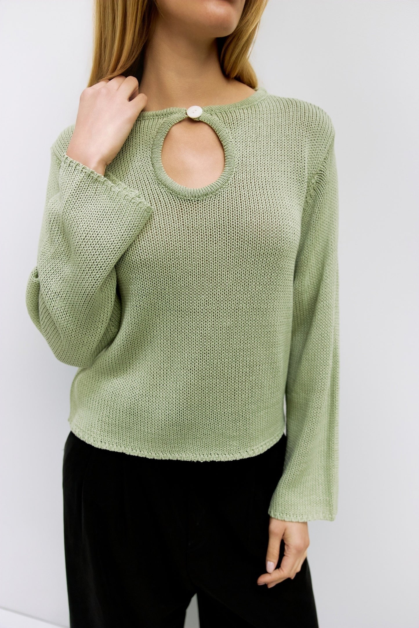 The Tala Sweater | Sage