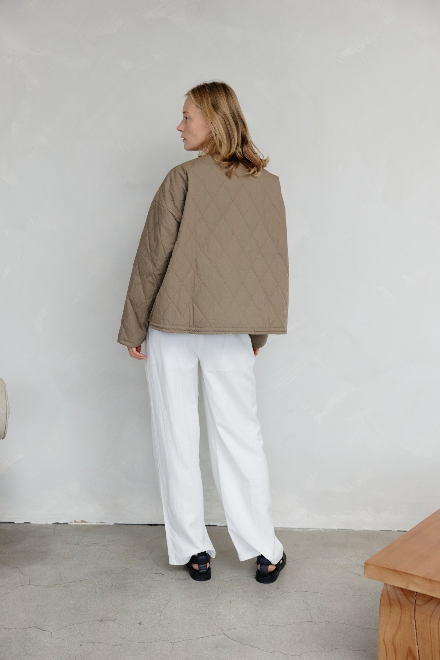 The Greta Olive Jacket