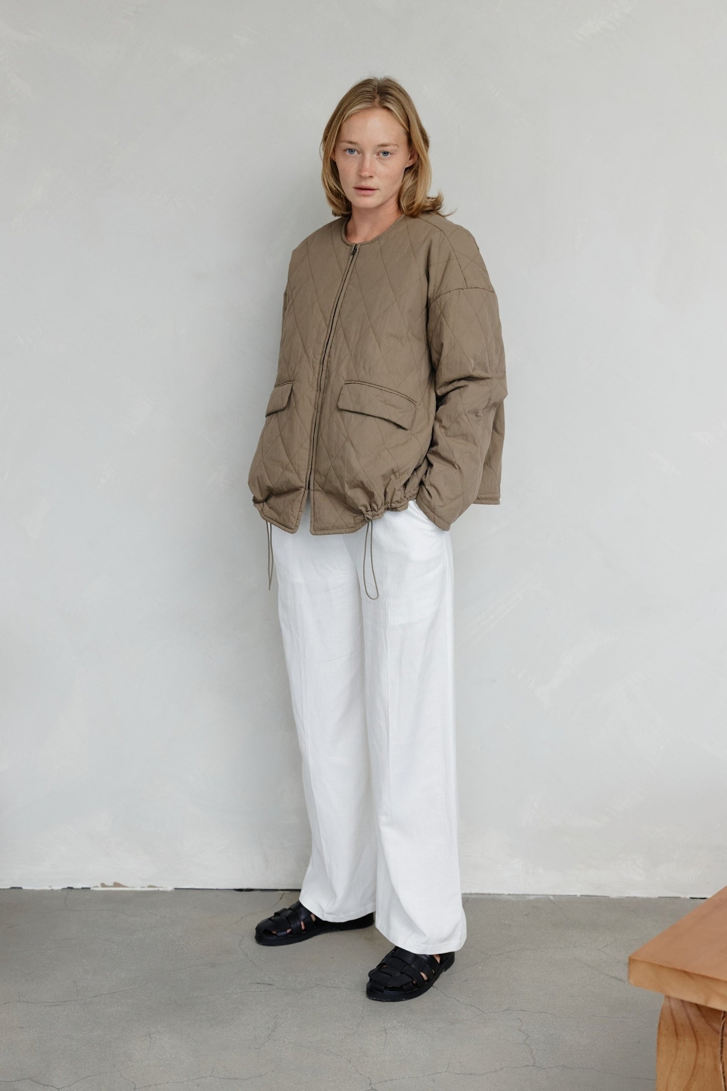 The Greta Olive Jacket