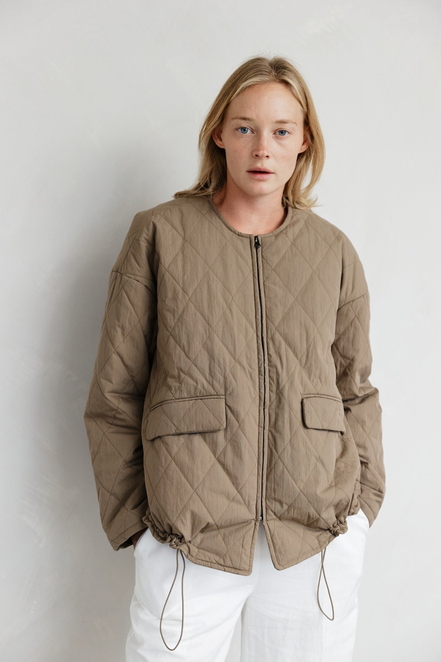 The Greta Olive Jacket
