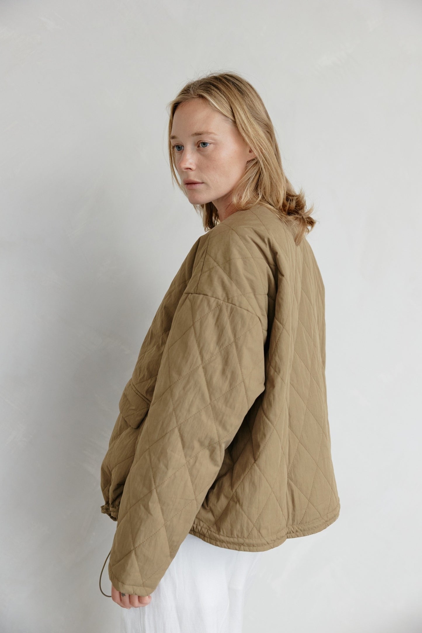 The Greta Olive Jacket